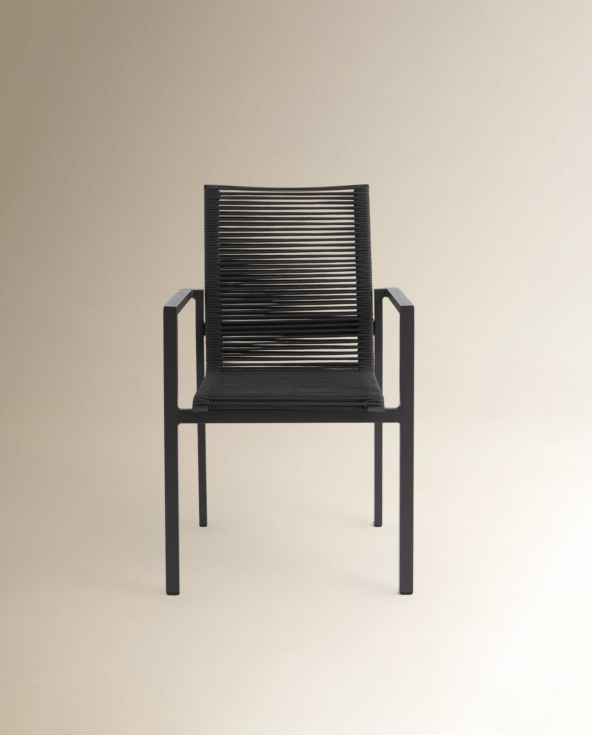 Cadeira de Jardim Empilhável de Alumínio Chicago Antracite-3