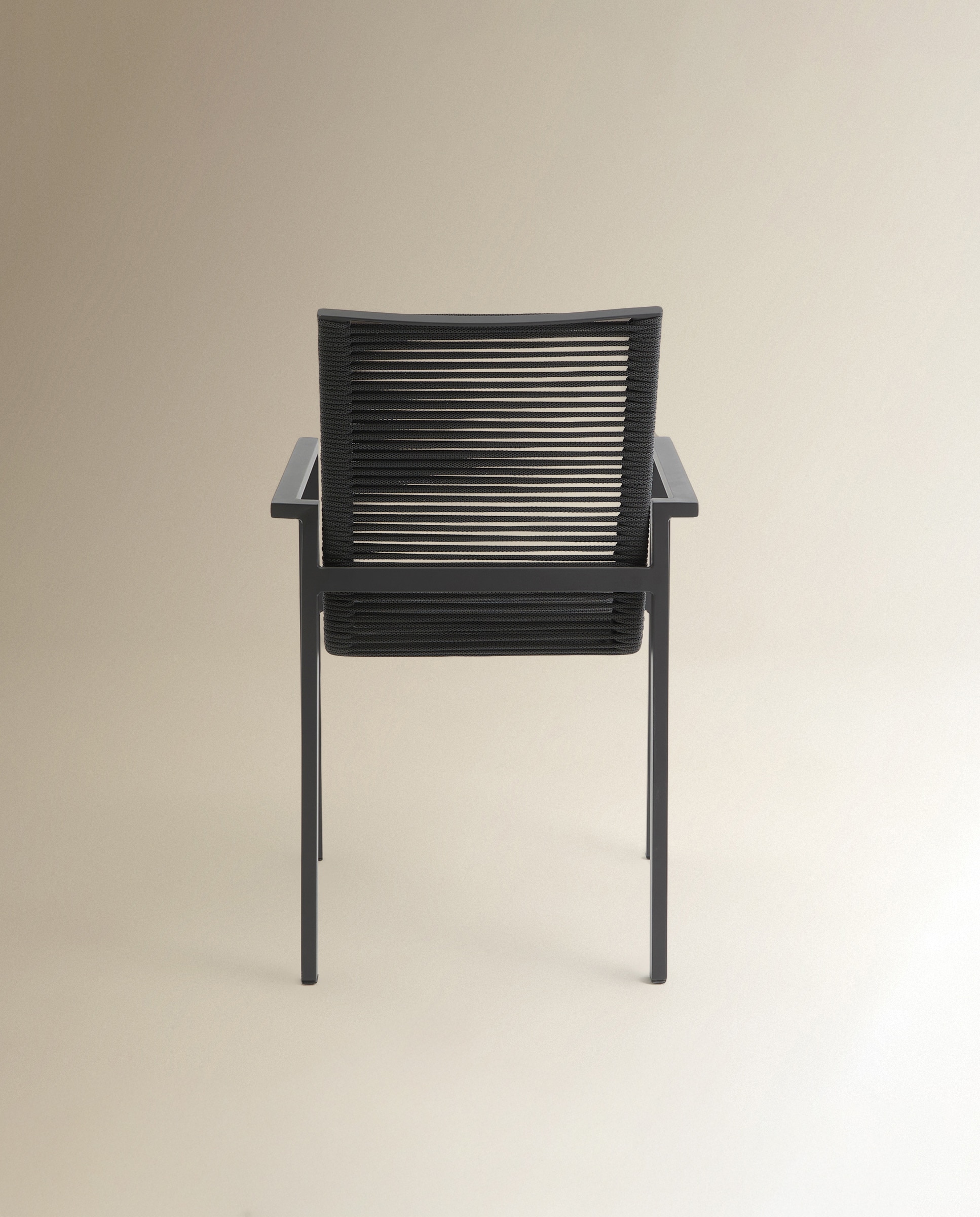 Cadeira de Jardim Empilhável de Alumínio Chicago Antracite-5