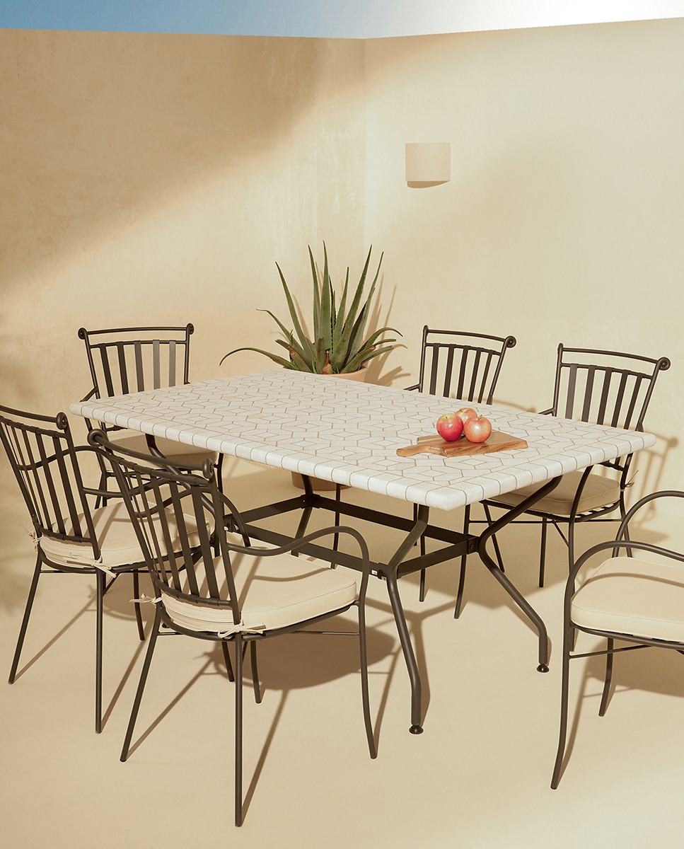 Cadeira de Jardim Alhambra El Corte Inglés Antracite-7