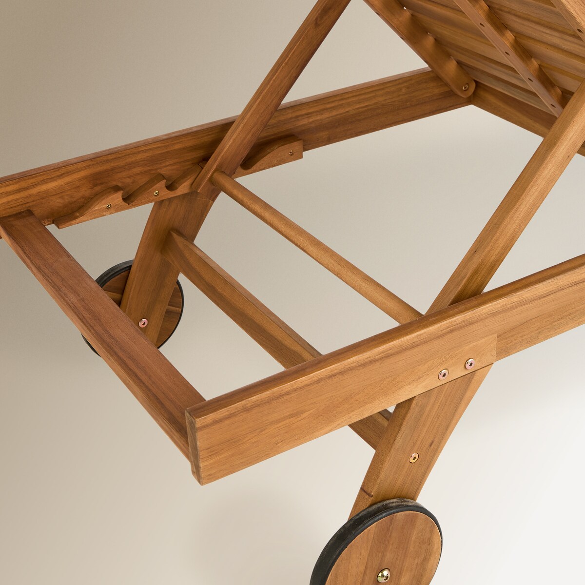 Espreguiçadeira de Acácia Baiona Natural-7