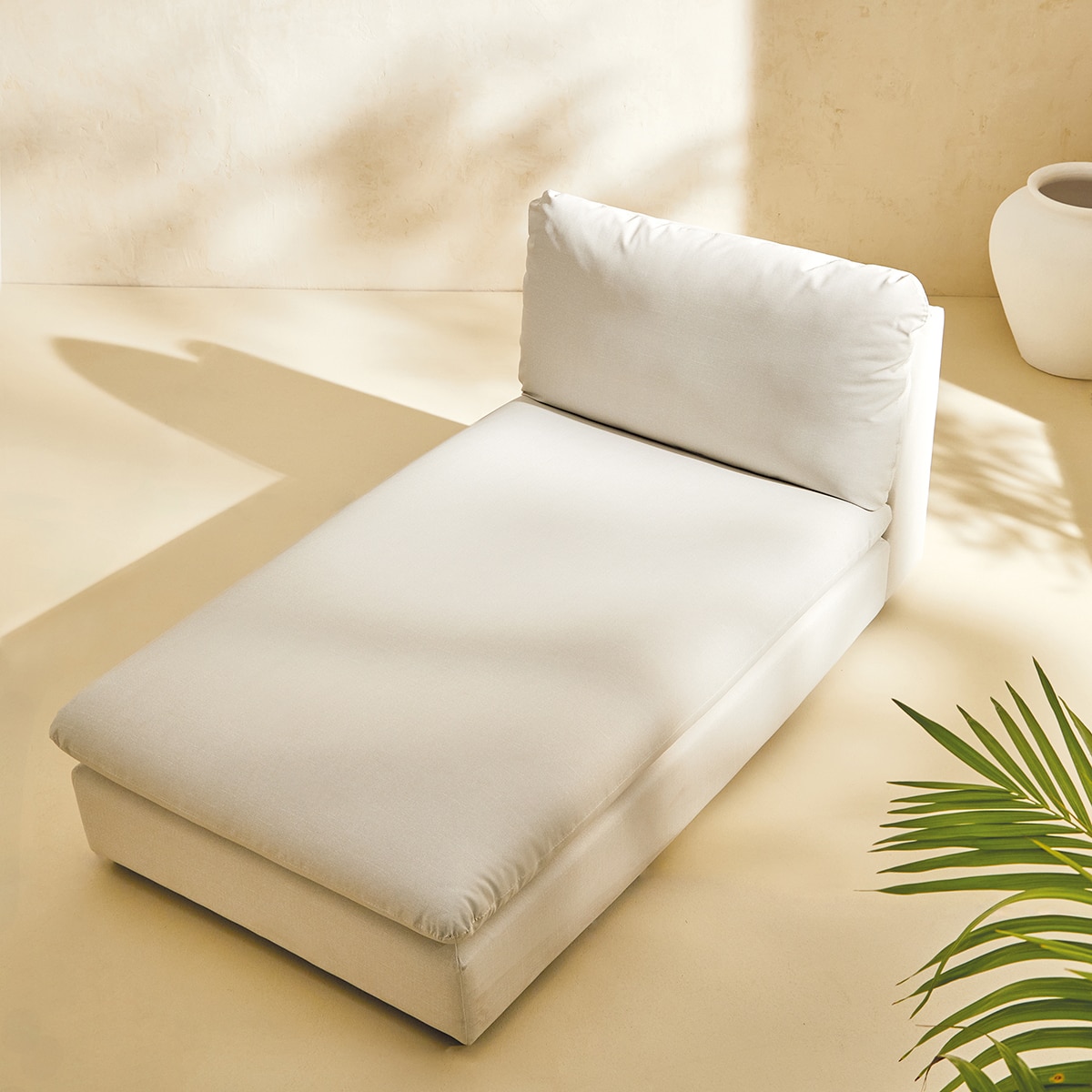 Espreguiçadeira de Jardim Oasis Branco-1