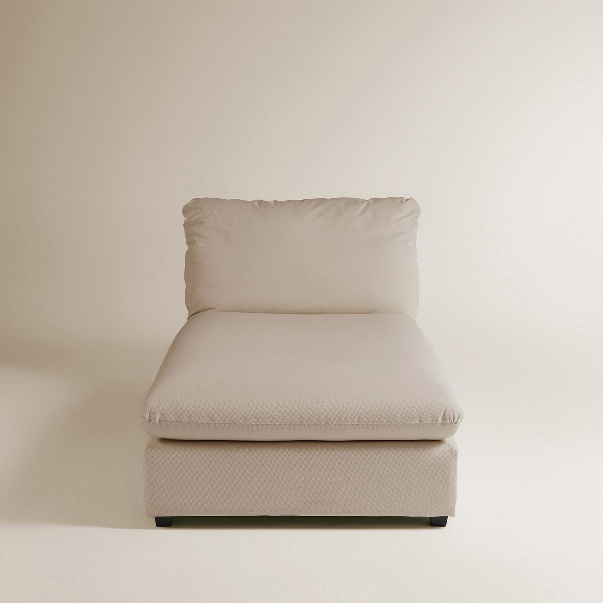 Tumbona de jardín con tejido impermeable Oasis - Beige Beige-2