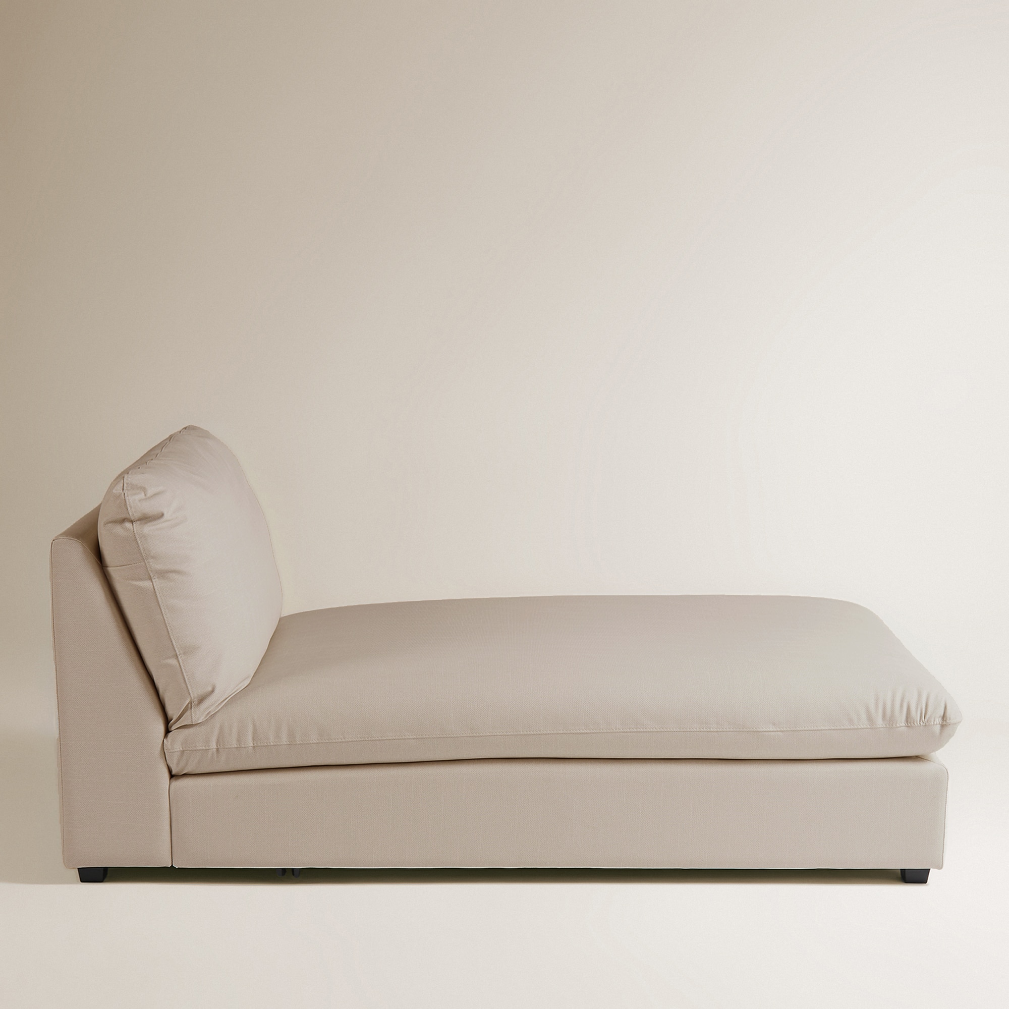 Tumbona de jardín con tejido impermeable Oasis - Beige Beige-3