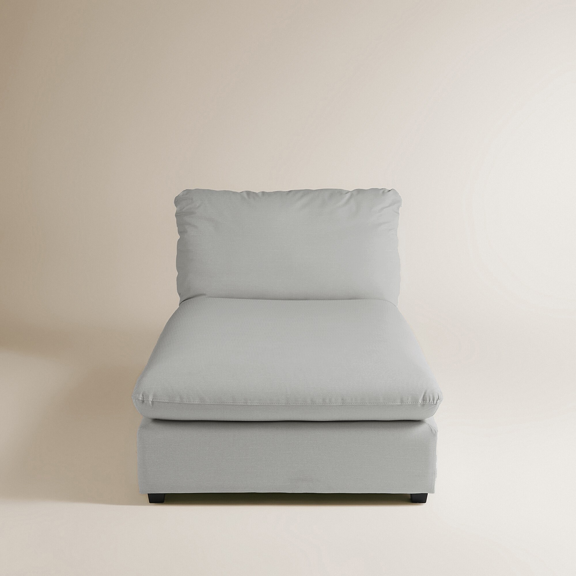 Tumbona de jardín con tejido impermeable Oasis - Gris Gris-2