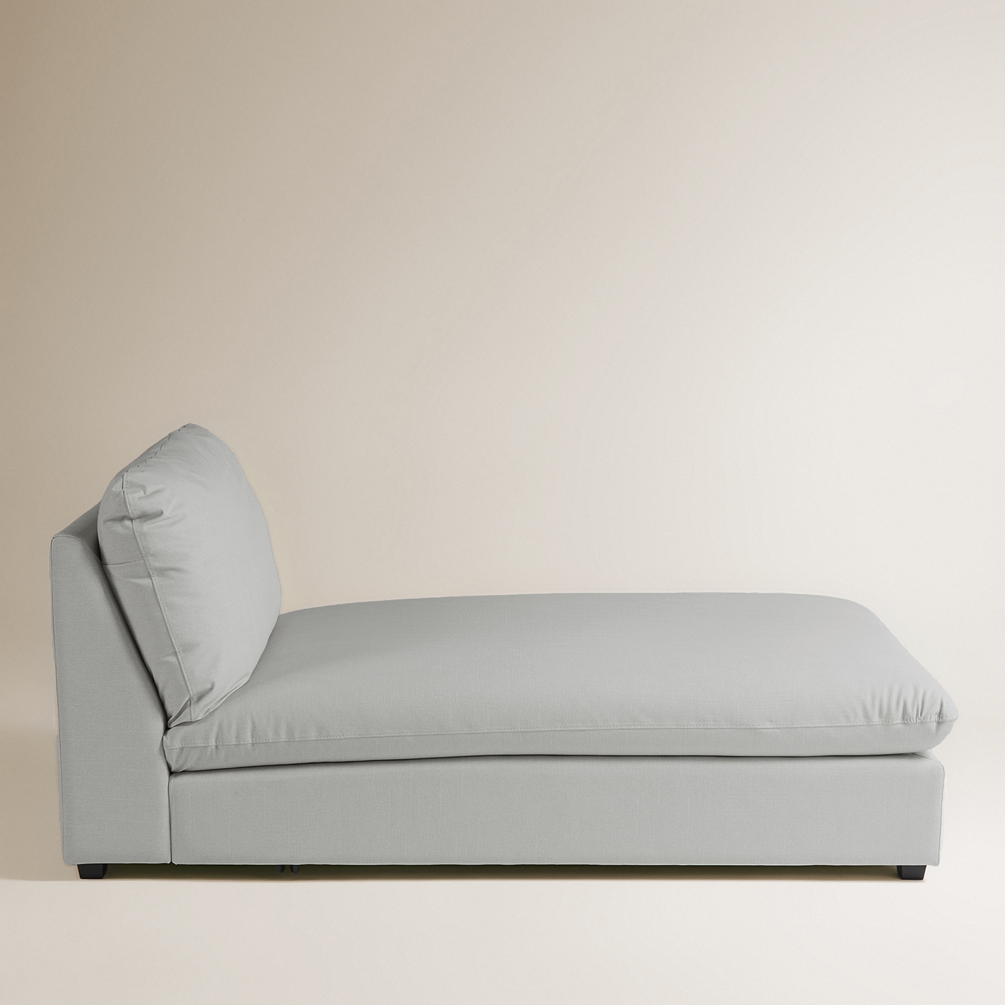 Tumbona de jardín con tejido impermeable Oasis - Gris Gris-3