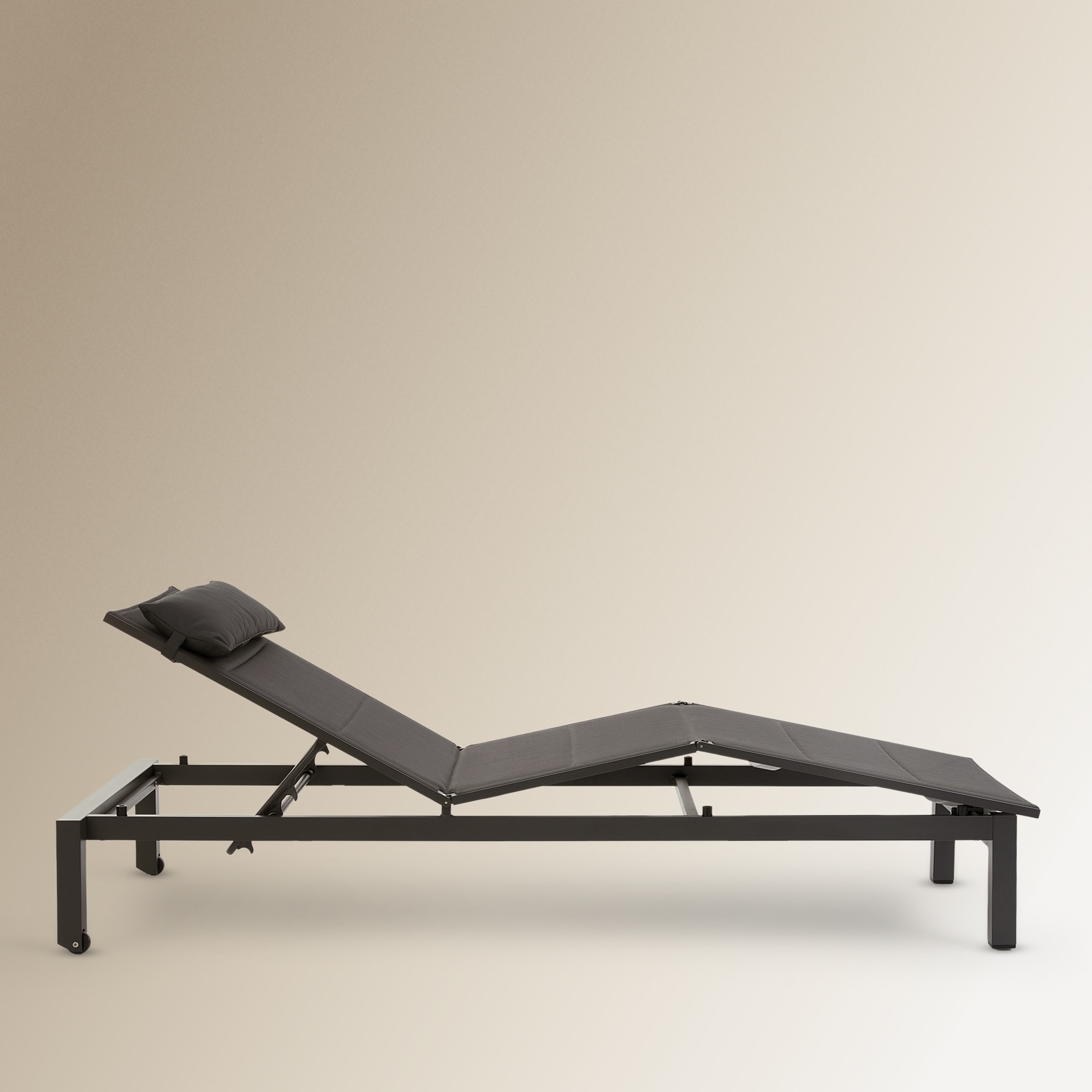 Espreguiçadeira Ergonómica de Jardim Chicago Antracite-6