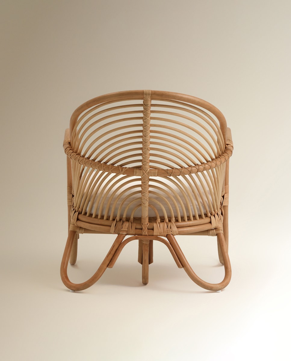 Poltrona de Jardim de Fibra Natural Pasadena Natural-5