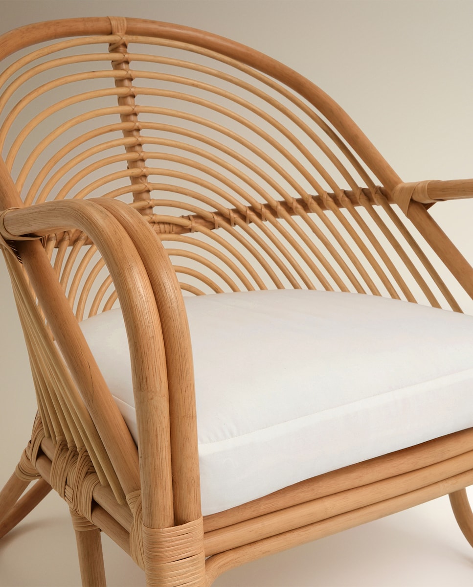 Poltrona de Jardim de Fibra Natural Pasadena Natural-6