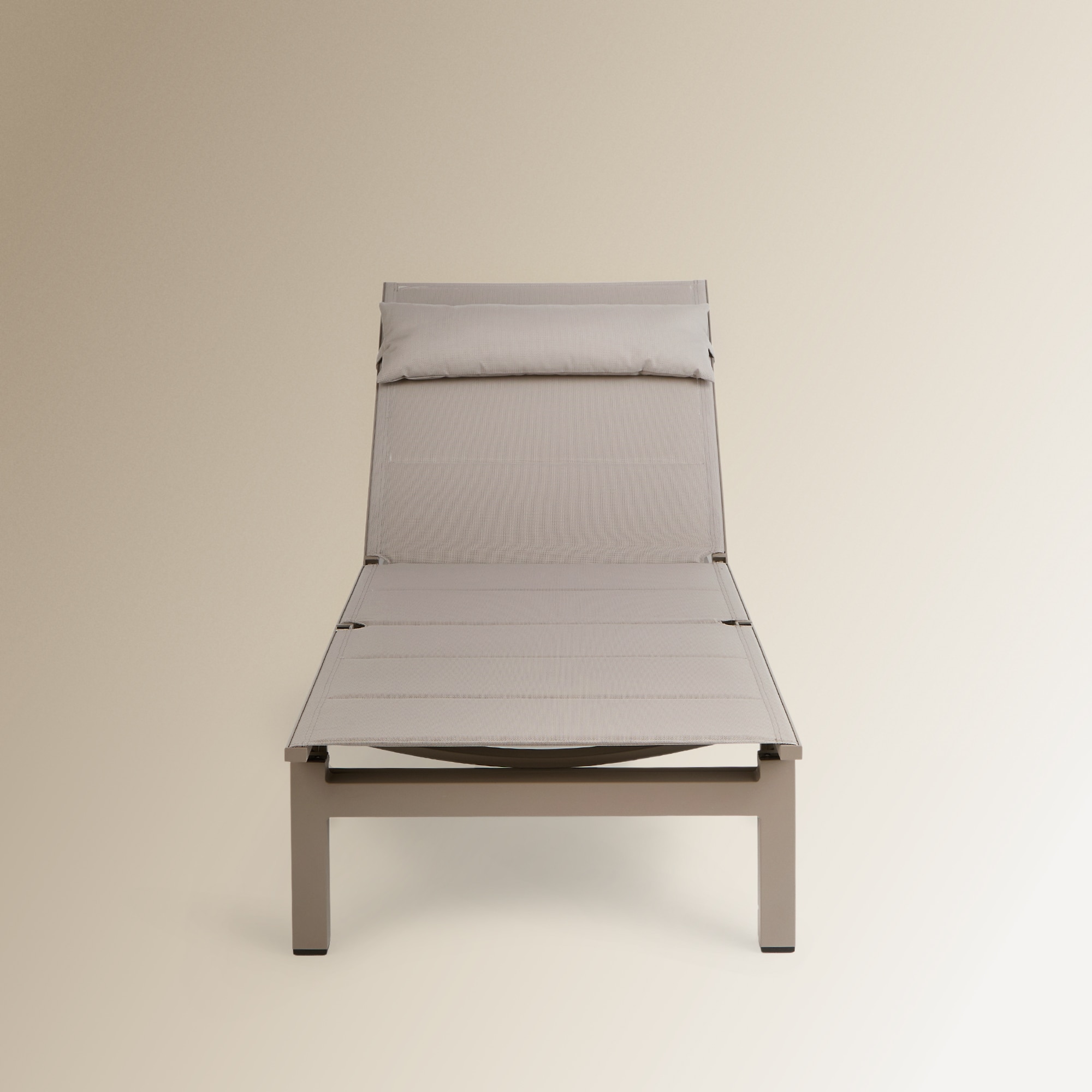 Espreguiçadeira Ergonómica de Jardim Chicago Taupe-2