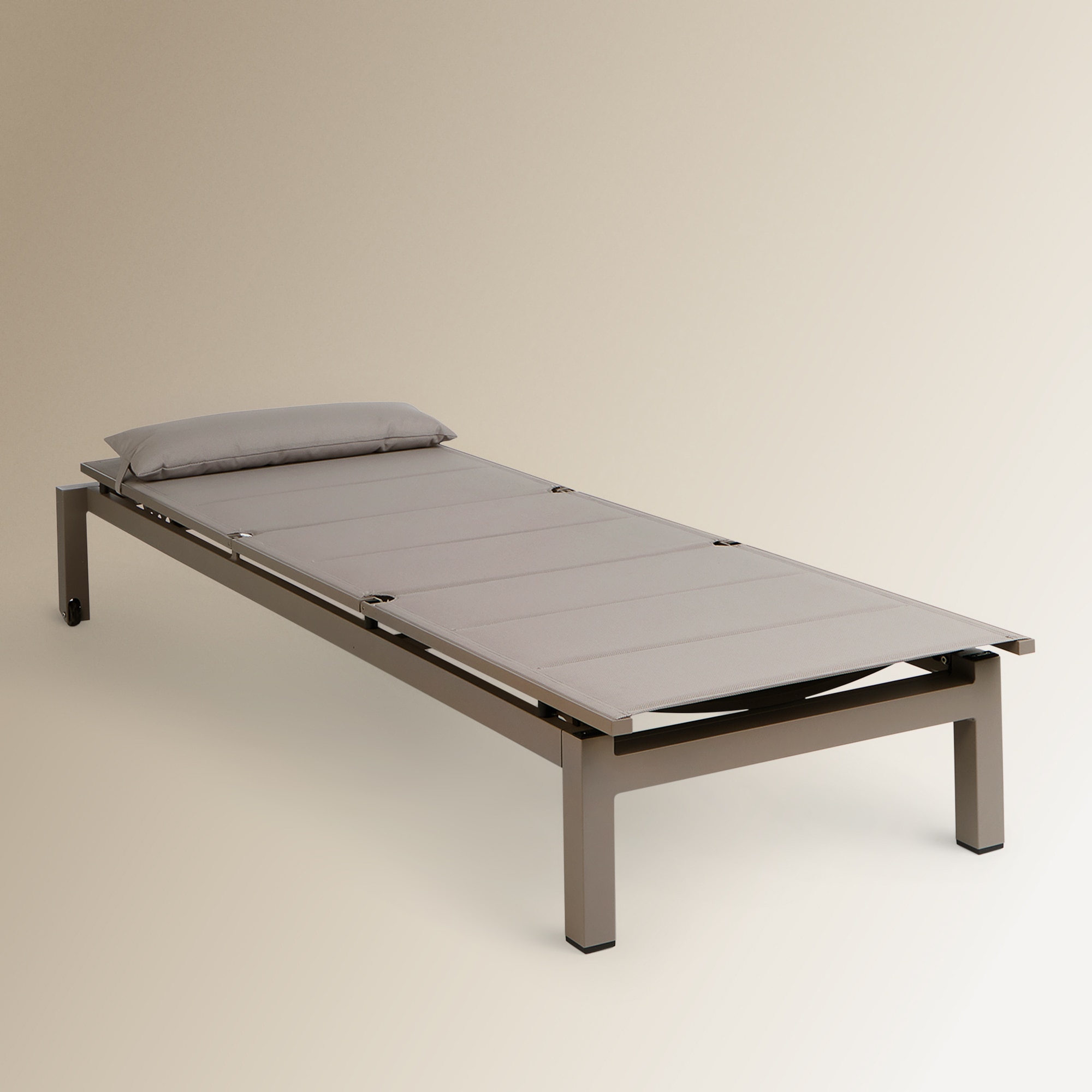 Espreguiçadeira Ergonómica de Jardim Chicago Taupe-5