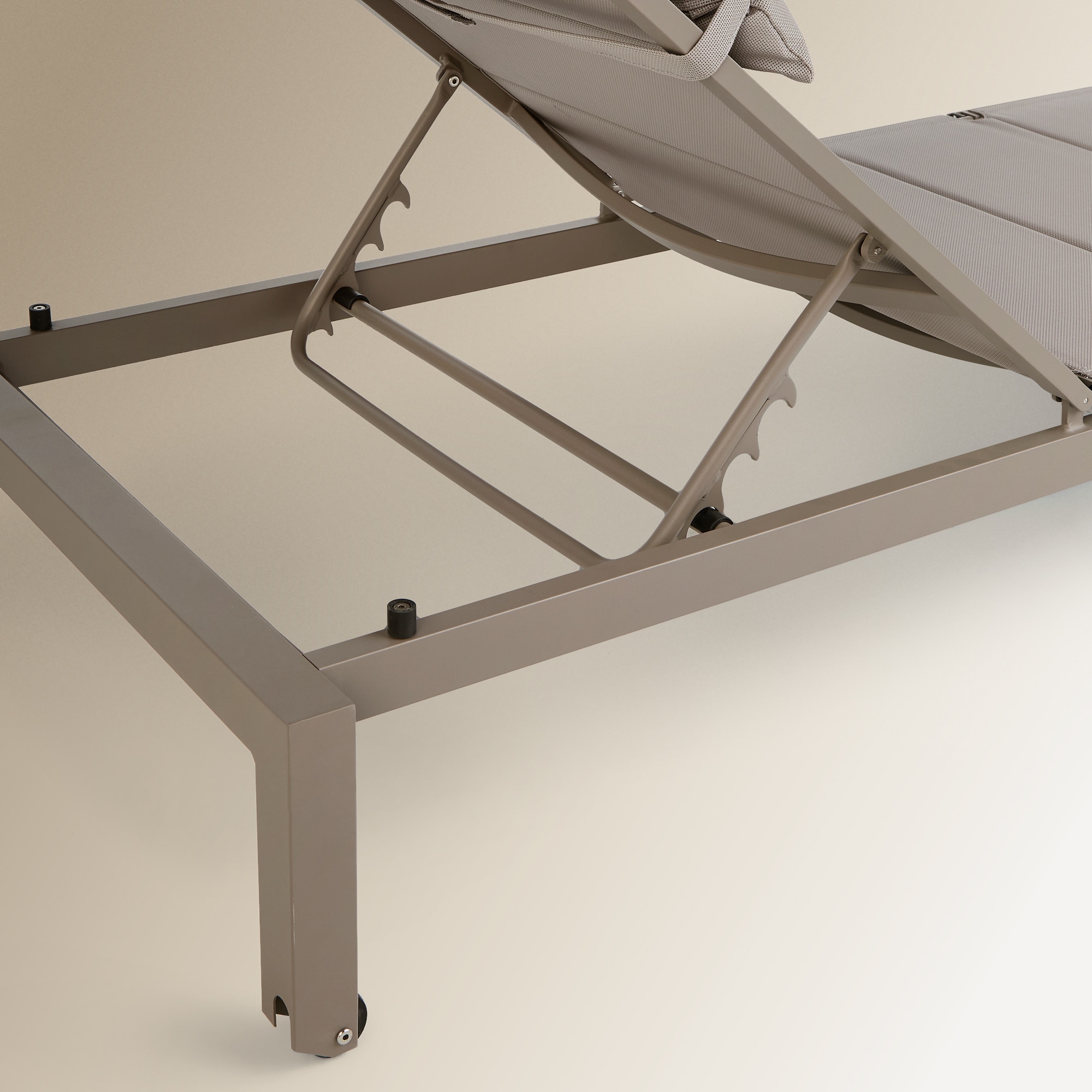 Espreguiçadeira Ergonómica de Jardim Chicago Taupe-6