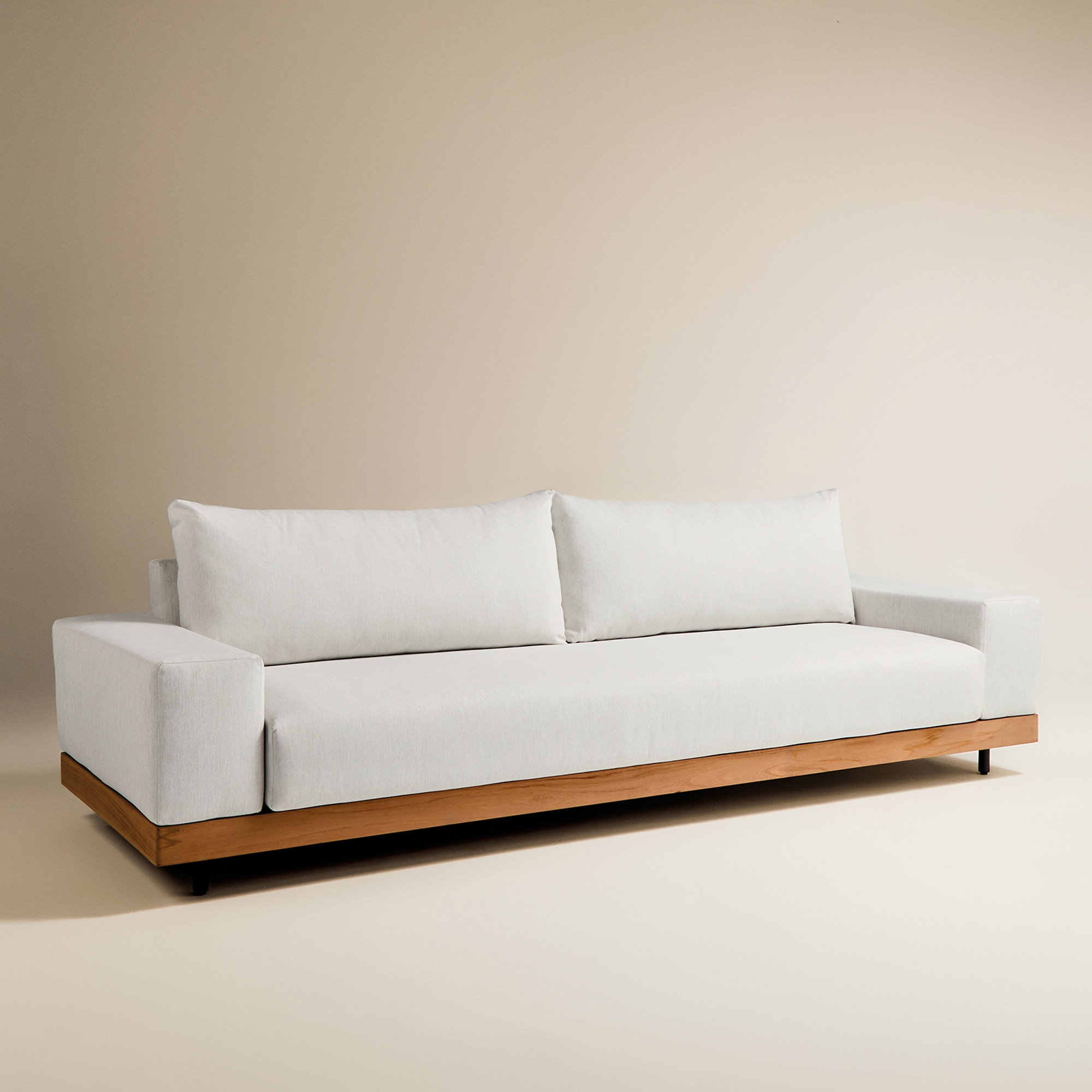 Sofá de Jardim de 4 Lugares Sidney Cinzento-2