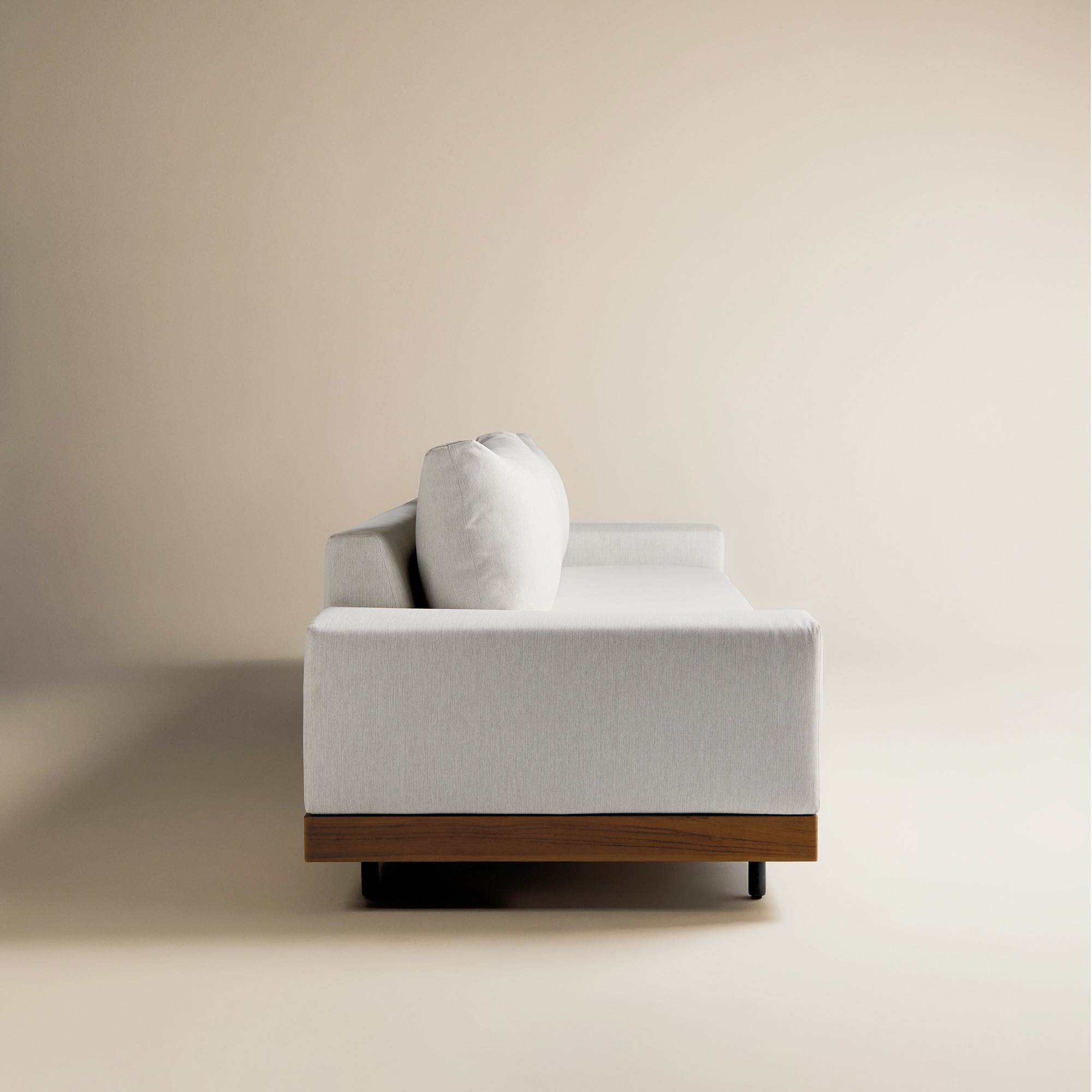 Sofá de Jardim de 4 Lugares Sidney Cinzento-3