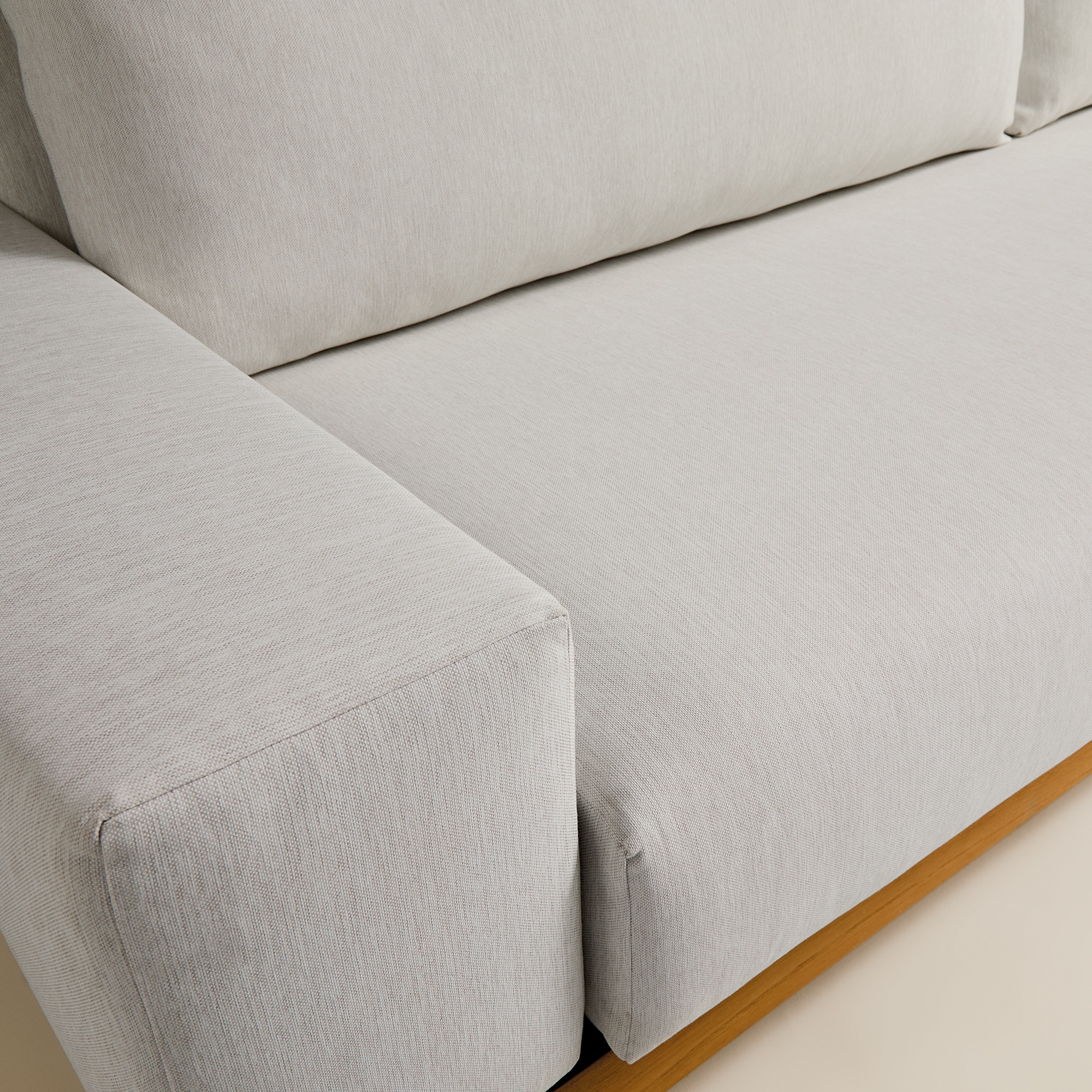 Sofá de Jardim de 4 Lugares Sidney Cinzento-5