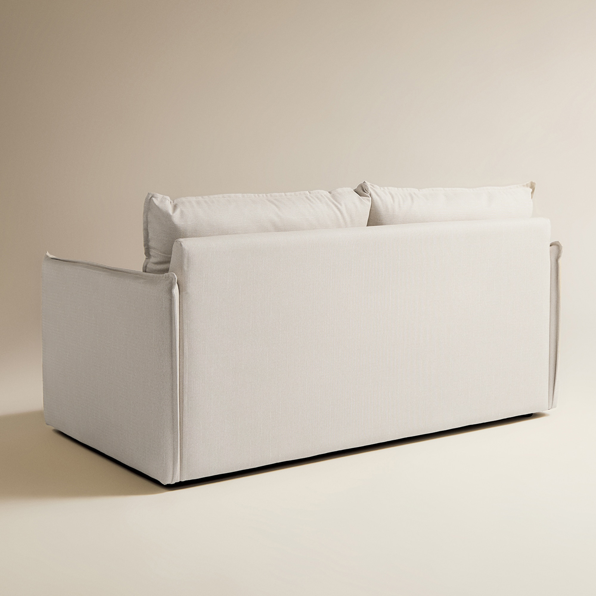 Sofá de jardín de 4 plazas con tejido impermeable Oasis El Corte Inglés - Crema Crema-4