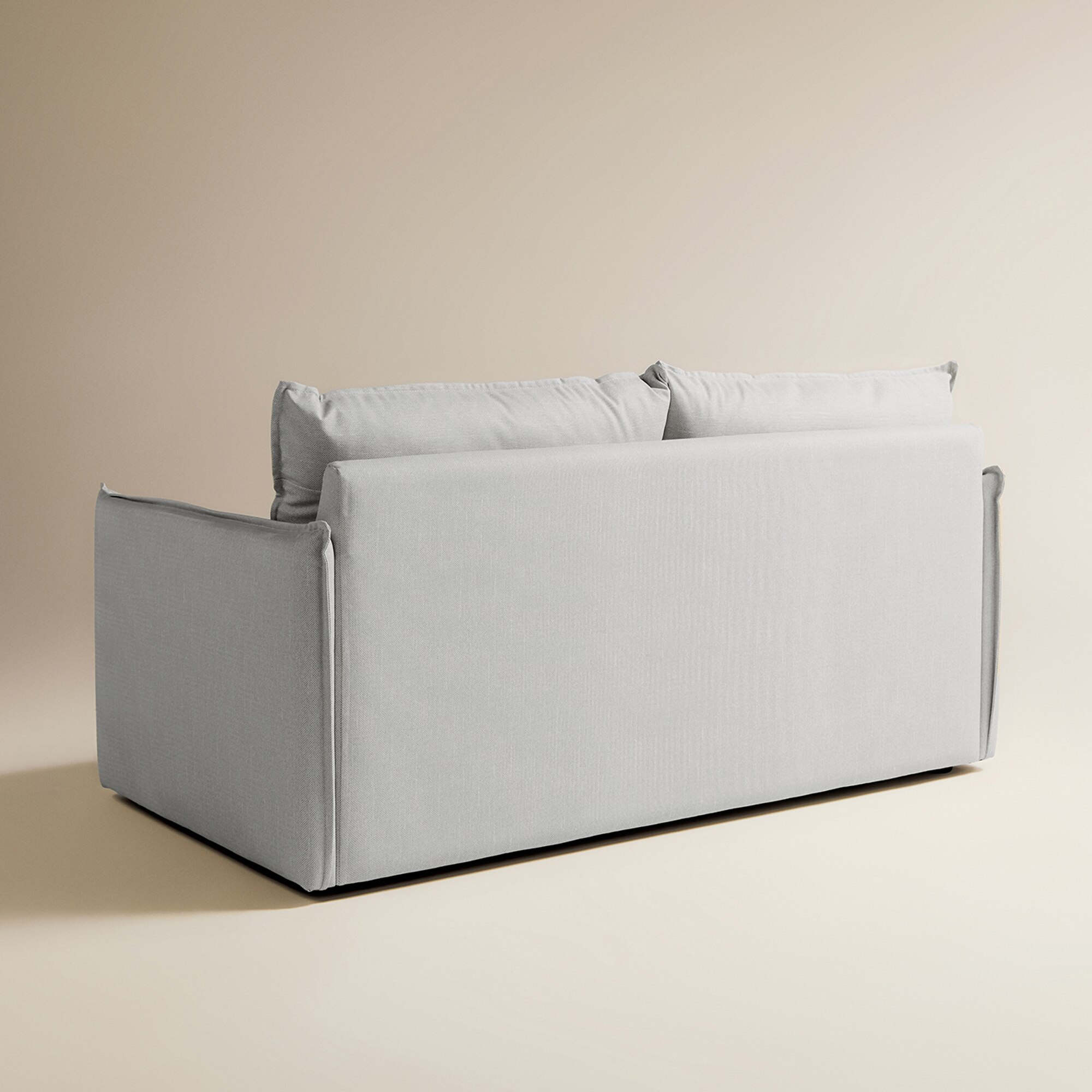 Sofá de jardín de 3 plazas con tejido impermeable Oasis El Corte Inglés - Gris Gris-5