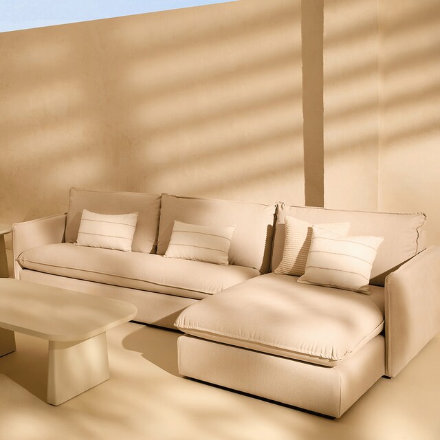 Imagen 0 de Sofá de jardín de 3 plazas con tejido impermeable Miami El Corte Inglés