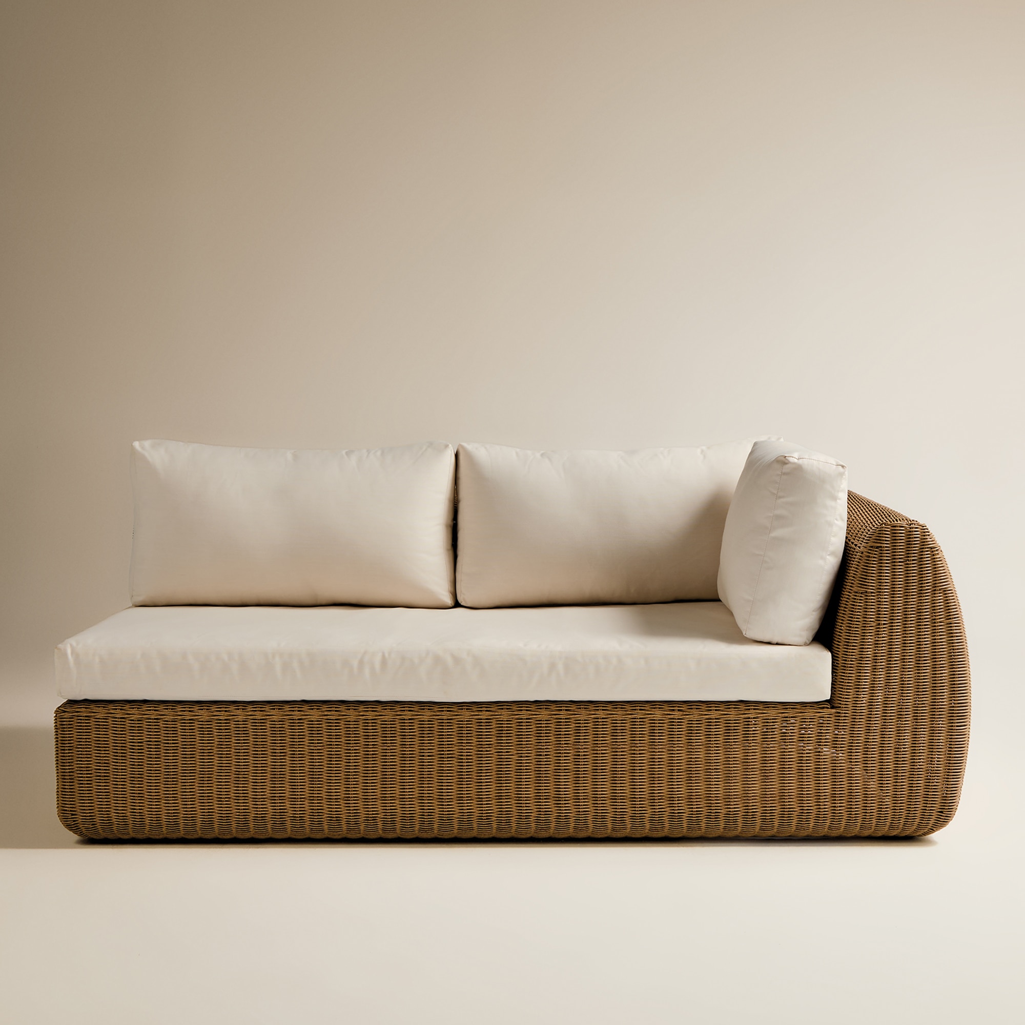 Imagem 0 de Módulo de 2 Lugares para Sofá de Jardim com Braço Direito Ibiza