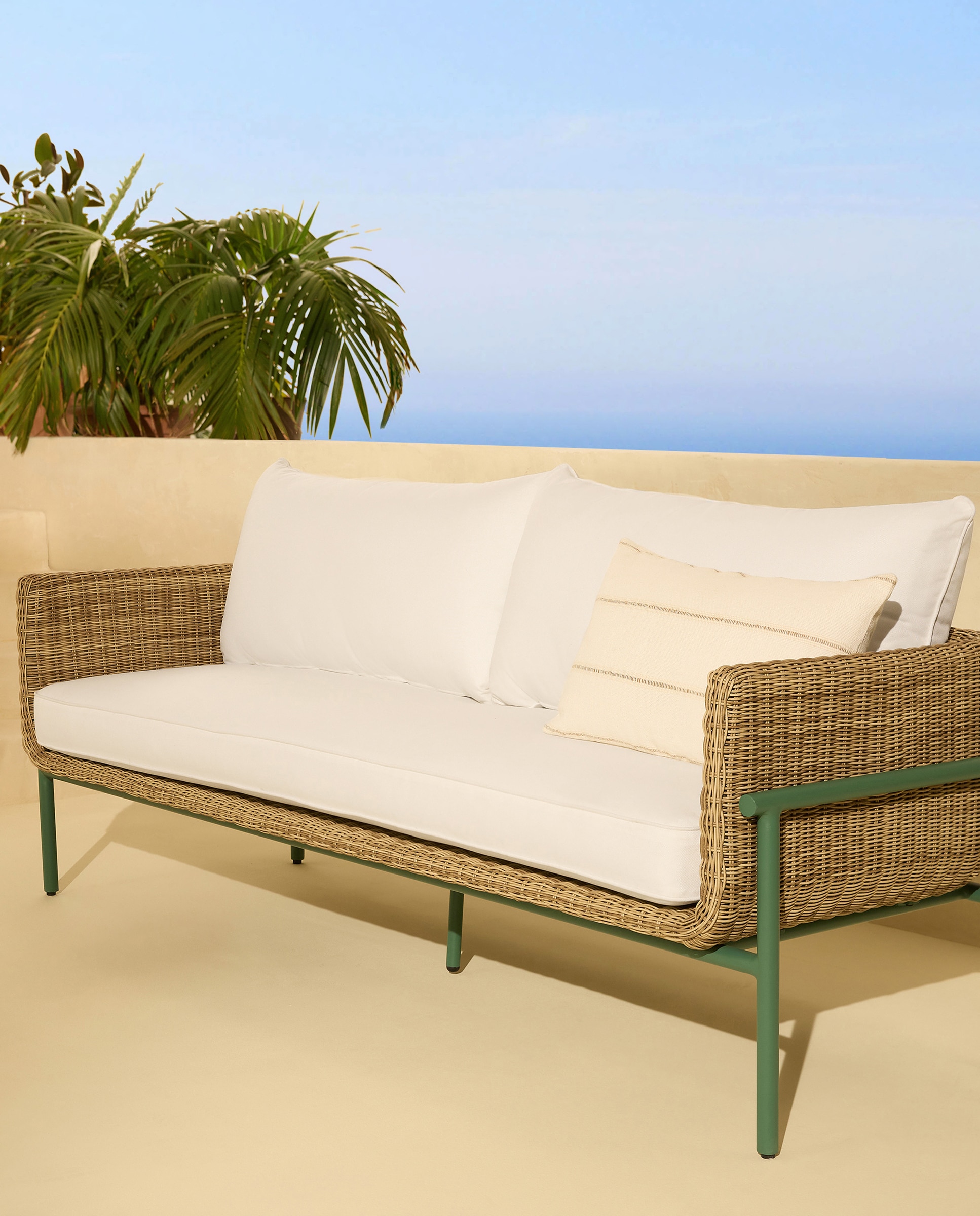 Imagem 0 de Sofá de Jardim de 3 Lugares Amsterdam