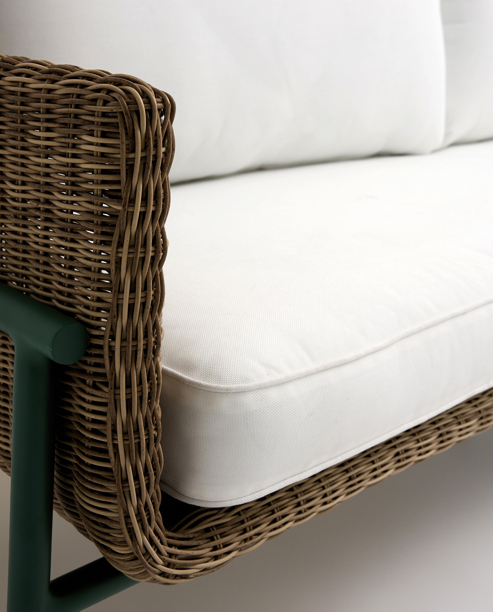 Sofá de Jardim de 3 Lugares Amsterdam Natural-6