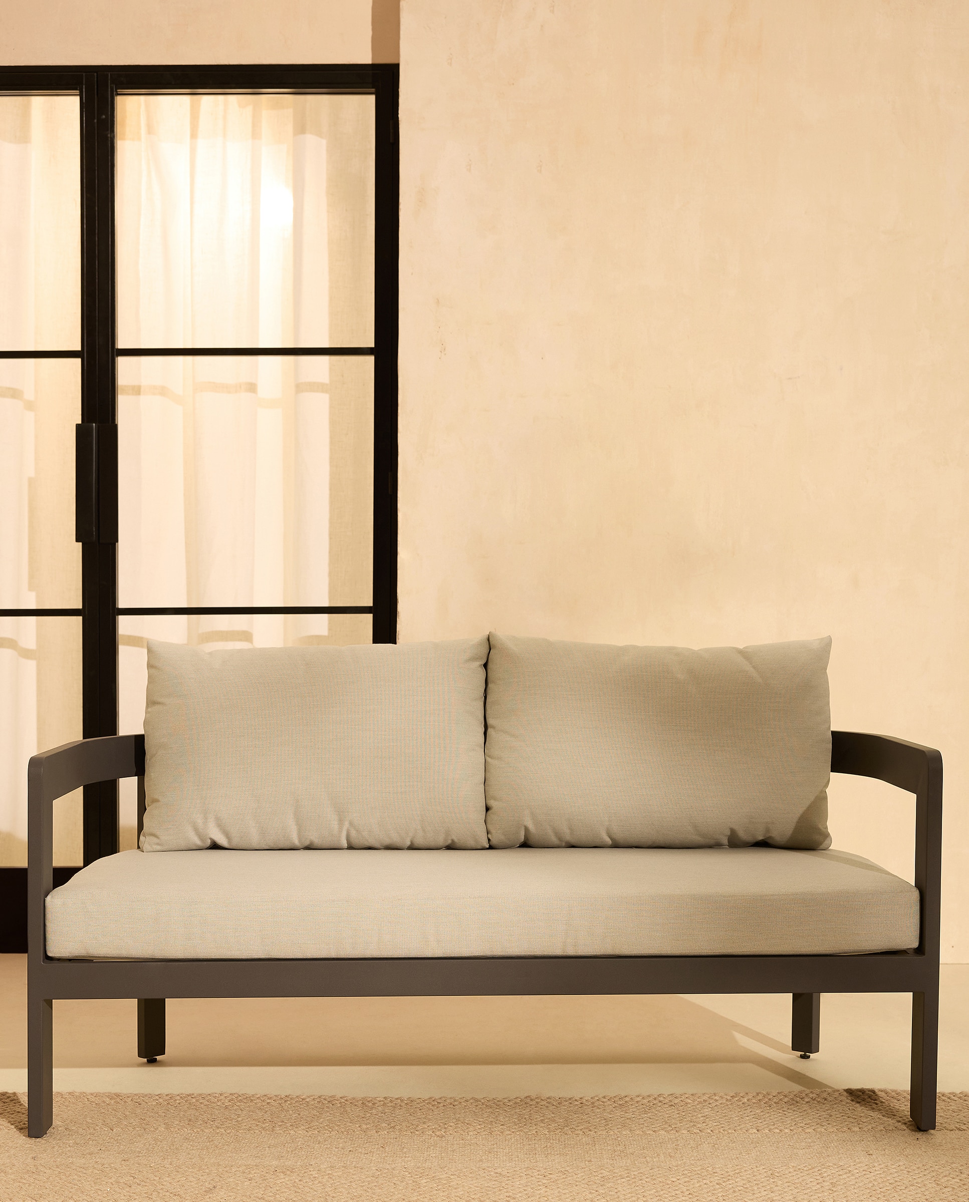 Imagem 0 de Sofá de jardín de aluminio Oporto