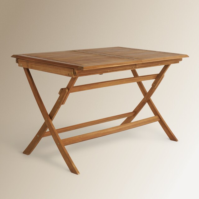 Imagem 0 de Mesa de Jardim Extensível e Dobrável de Madeira de Acácia Baiona El Corte Inglés