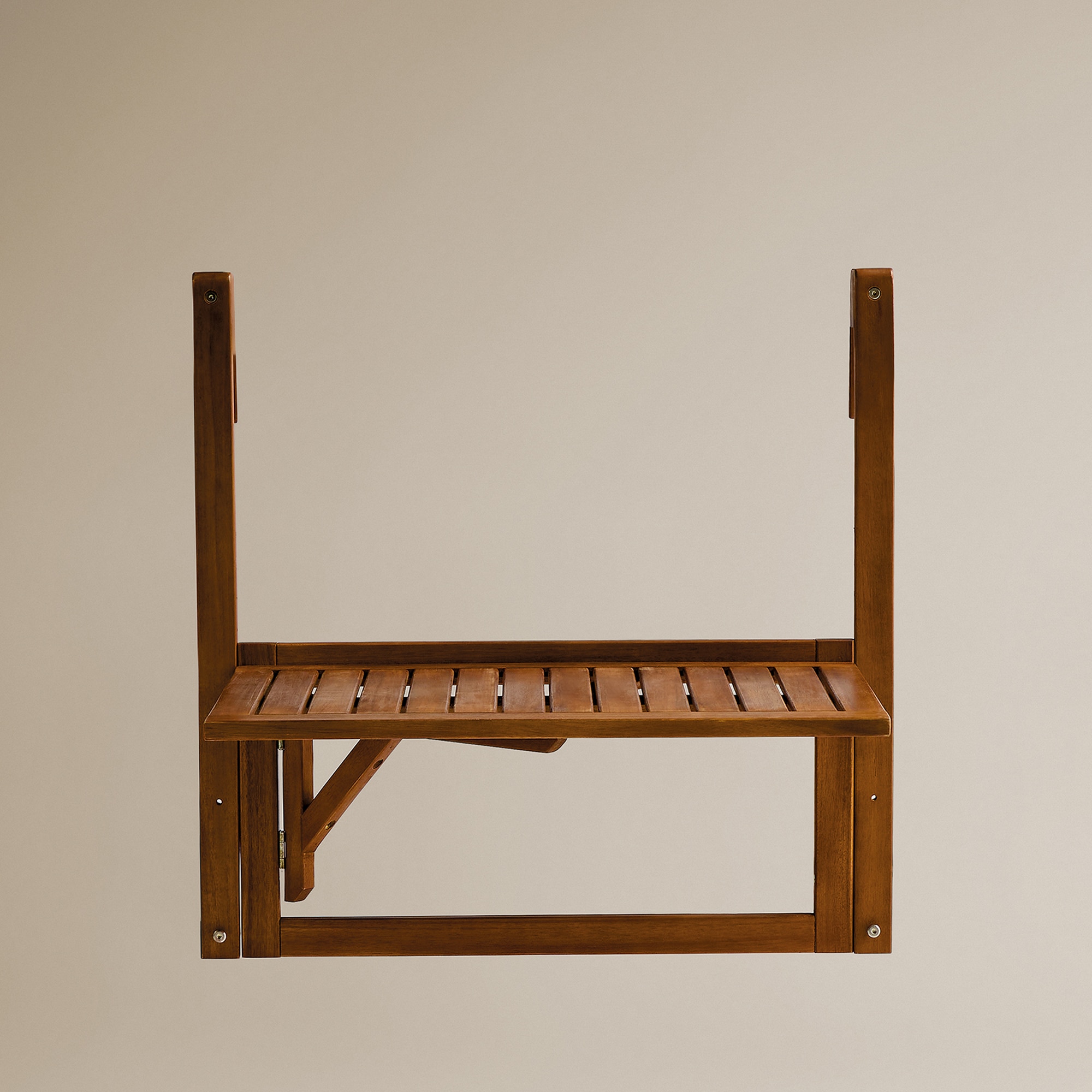 Mesa Dobrável de Varanda de Acácia Baiona Natural-3