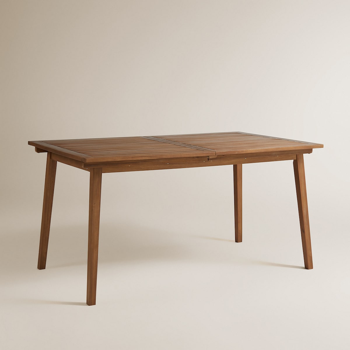 Mesa de comedor extensible de jardín Scot Basics El Corte Inglés Natural-2