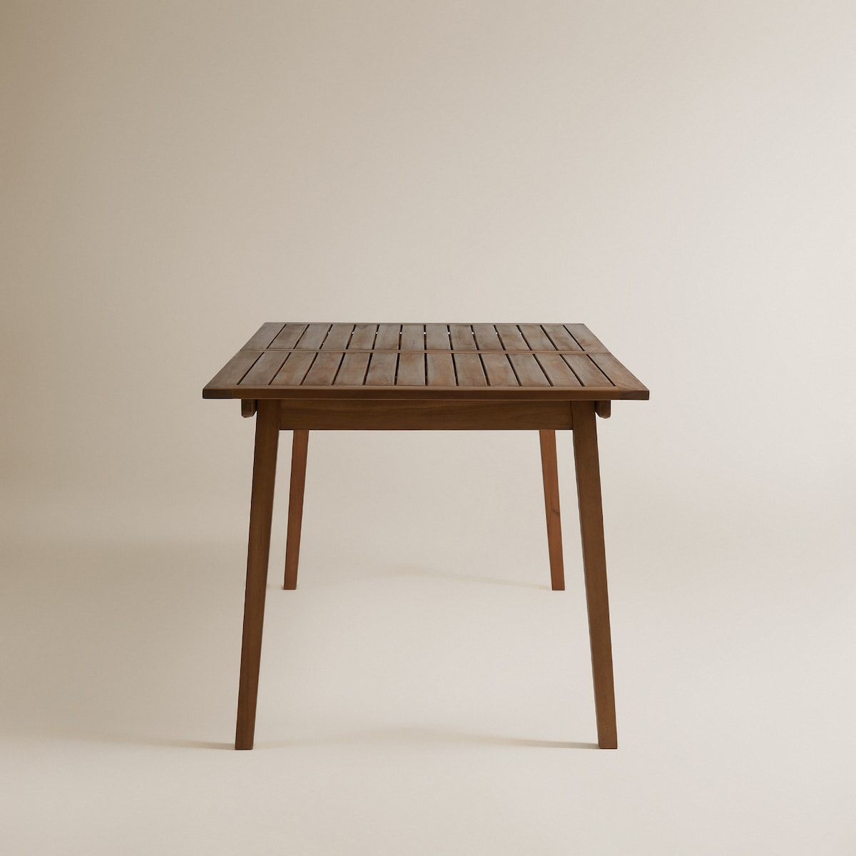 Mesa de comedor extensible de jardín Scot Basics El Corte Inglés Natural-5