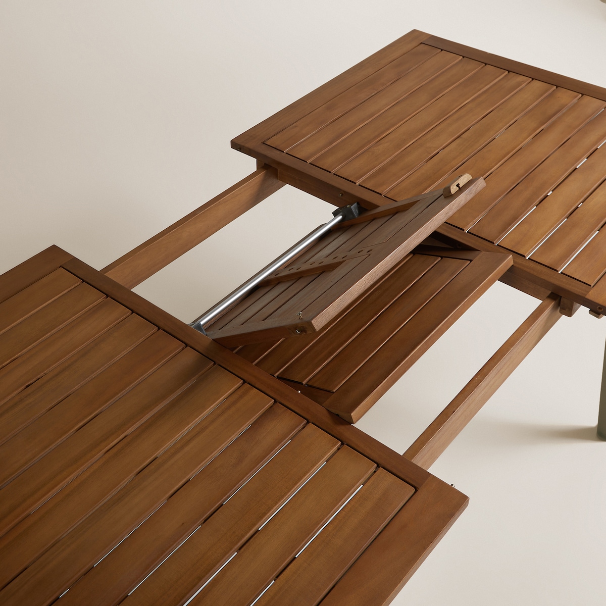 Mesa de comedor extensible de jardín Scot Basics El Corte Inglés Natural-7