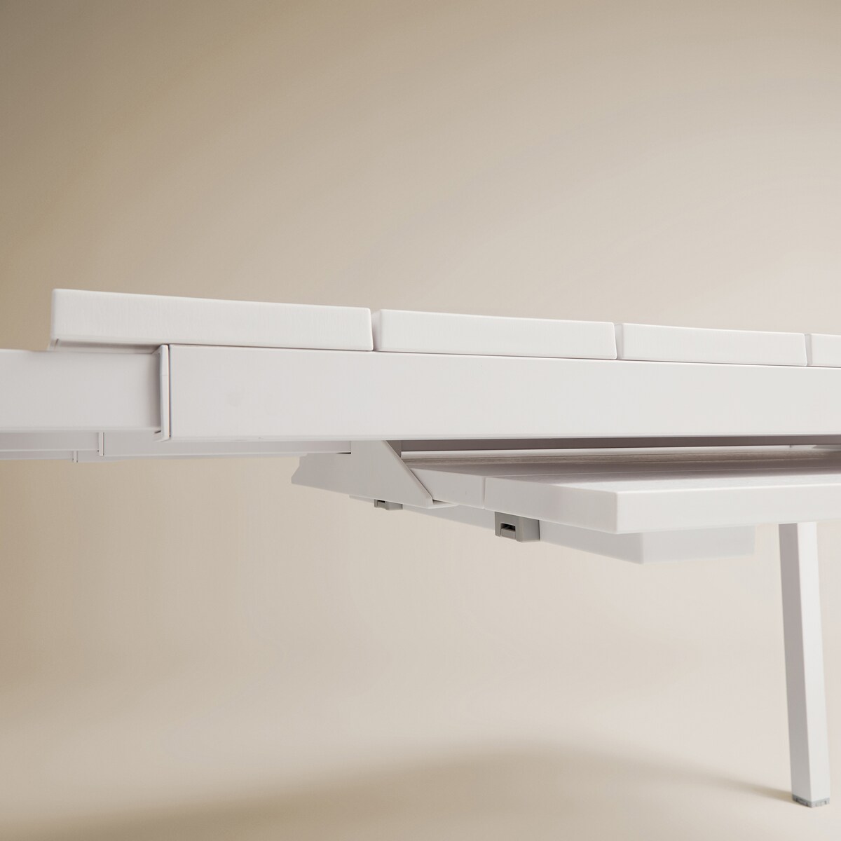 Mesa de jardim extensível Rio Nardi Branco-7