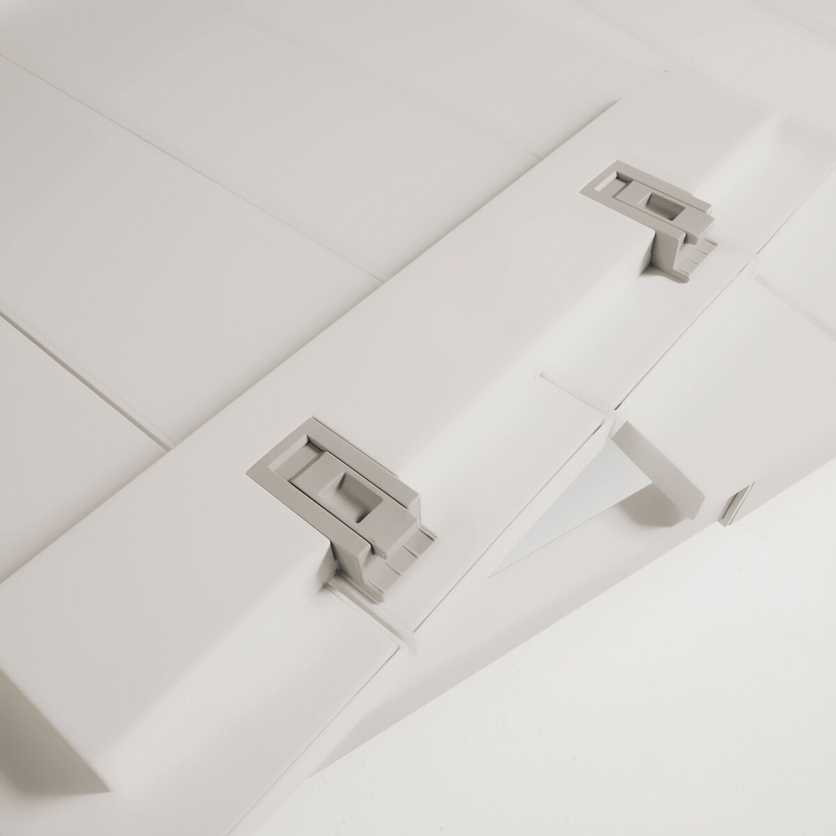 Mesa de jardim extensível Rio Nardi Branco-8