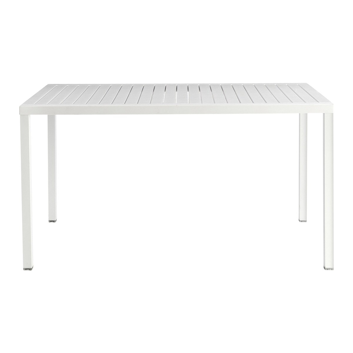 Mesa de Jardim Retangular Cube 140 Nardi Branco-2