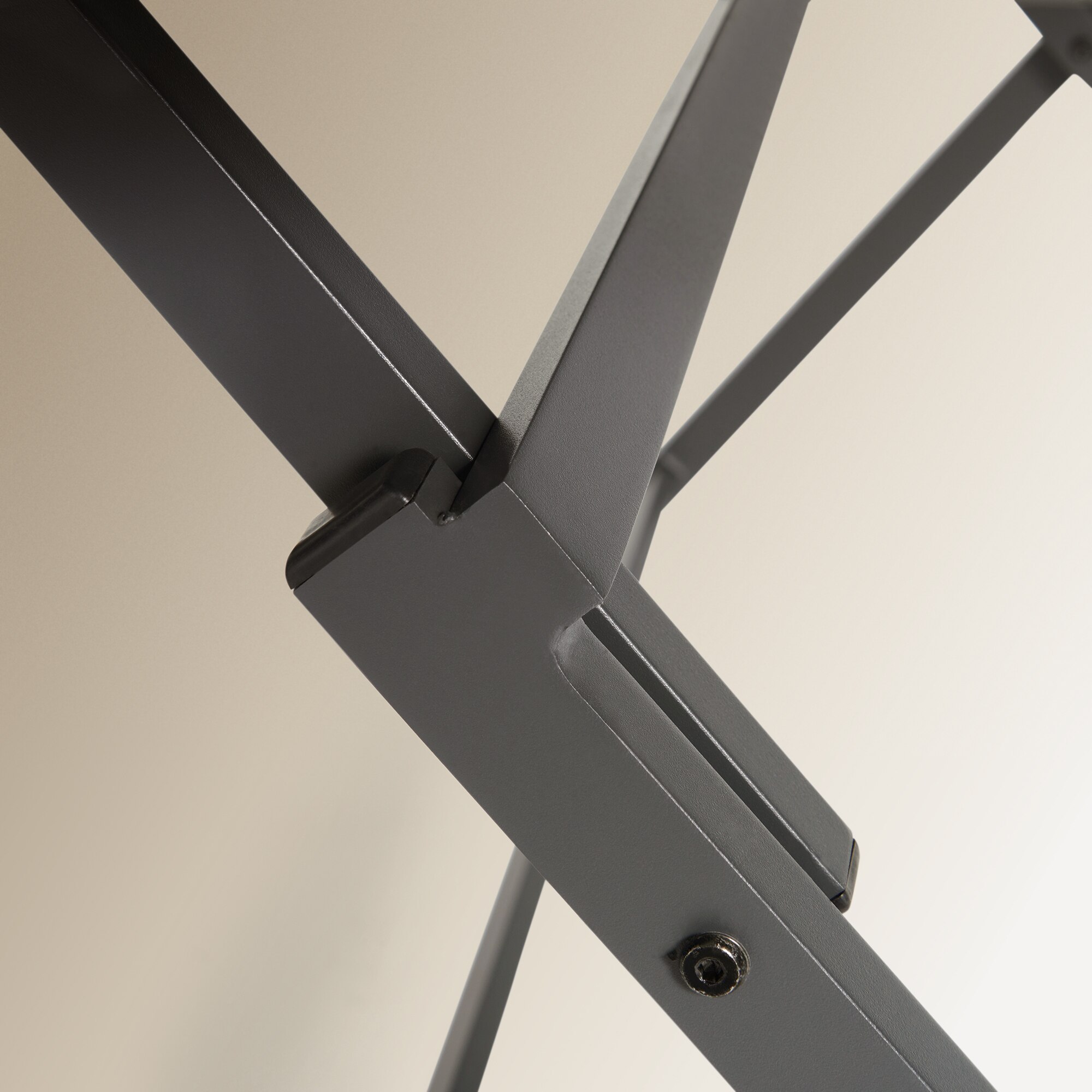 Mesa de balcón plegable rectangular Oporto - Antracita Antracita-8