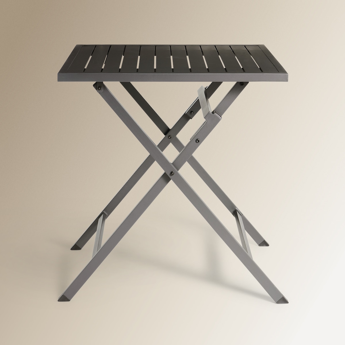 Mesa de Varanda Dobrável Quadrada Atlanta Antracite-1