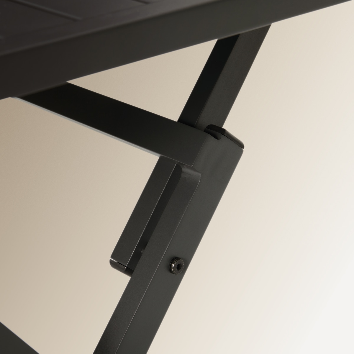 Mesa de Varanda Dobrável Quadrada Atlanta Antracite-9