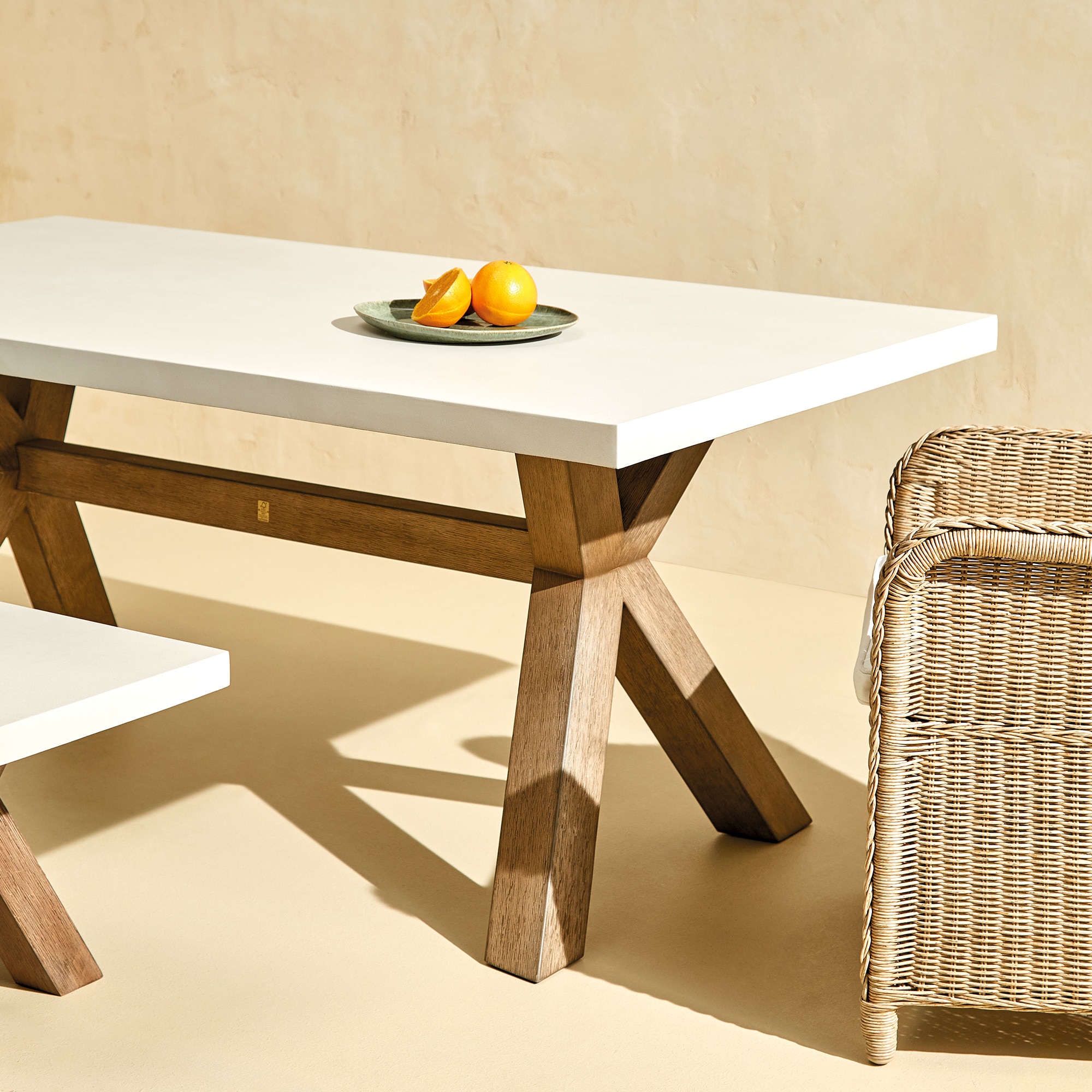 Imagem 0 de Mesa de Jardim de Madeira de Acácia Keros El Corte Inglés