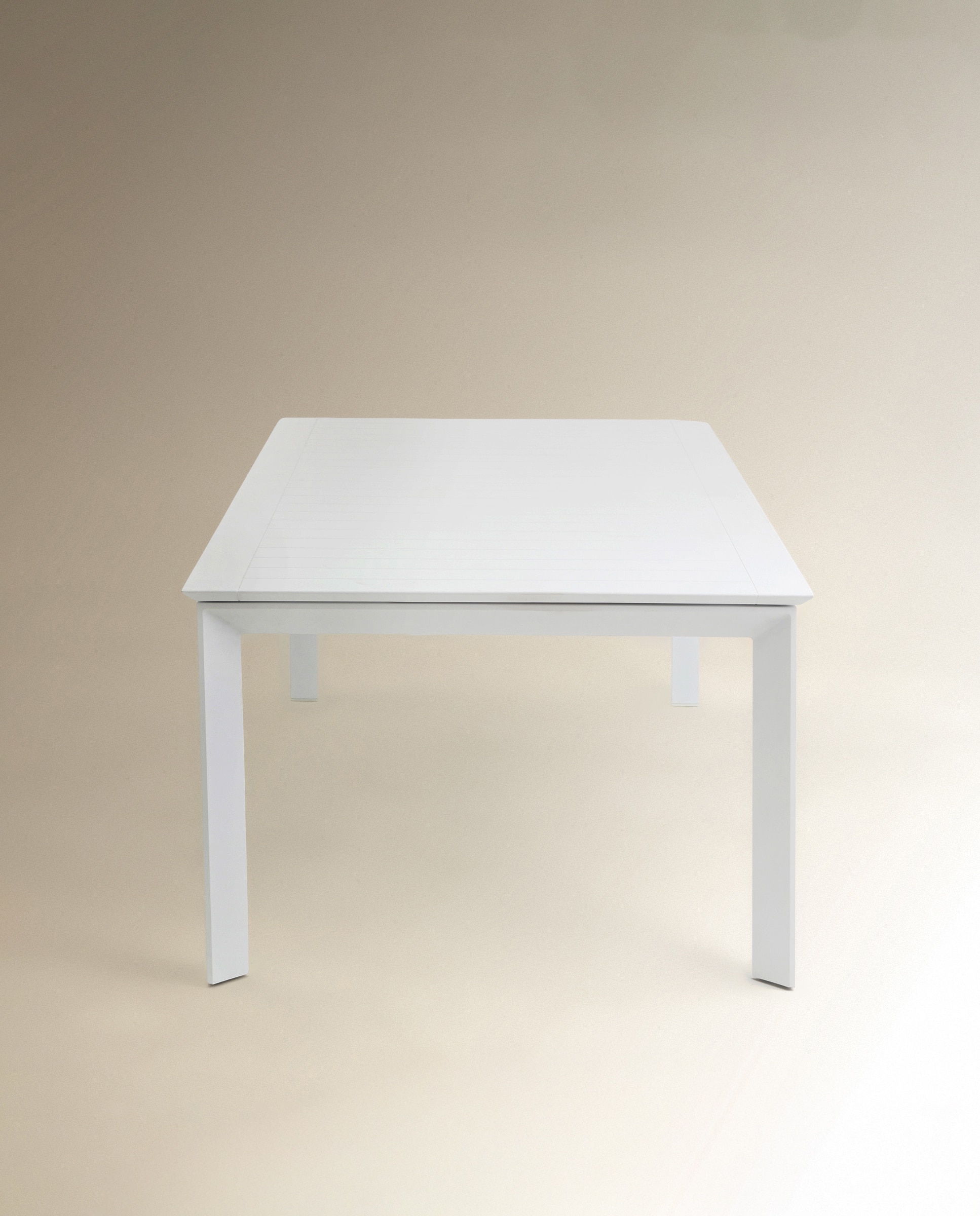 Mesa de Jardim Extensível de Alumínio Chicago Branco-5