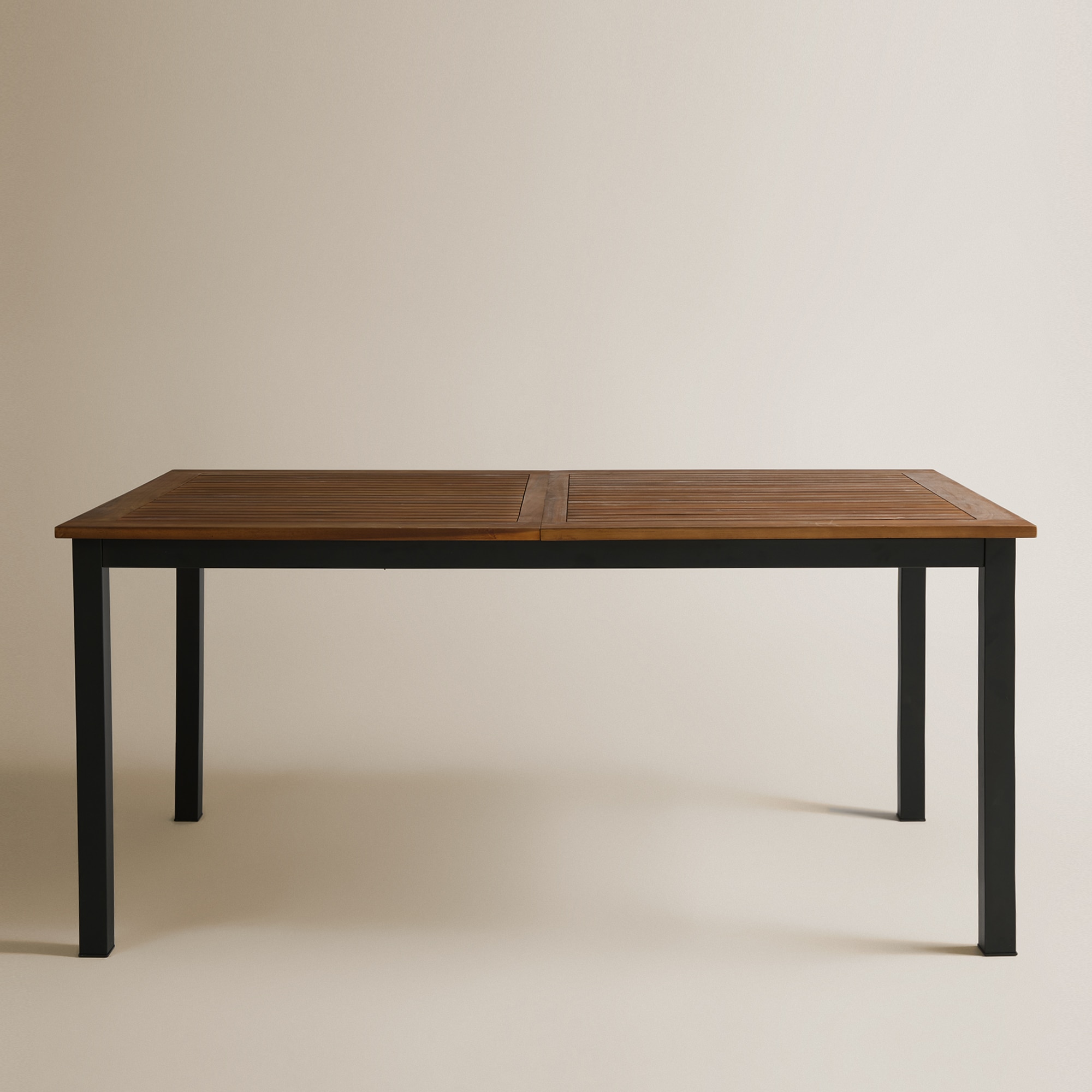 Mesa de comedor extensible de jardín Cambria Basics El Corte Inglés Antracita / Natural-4