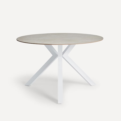 Imagen 0 de Mesa de comedor de jardín redonda de cerámica Eternal Motif