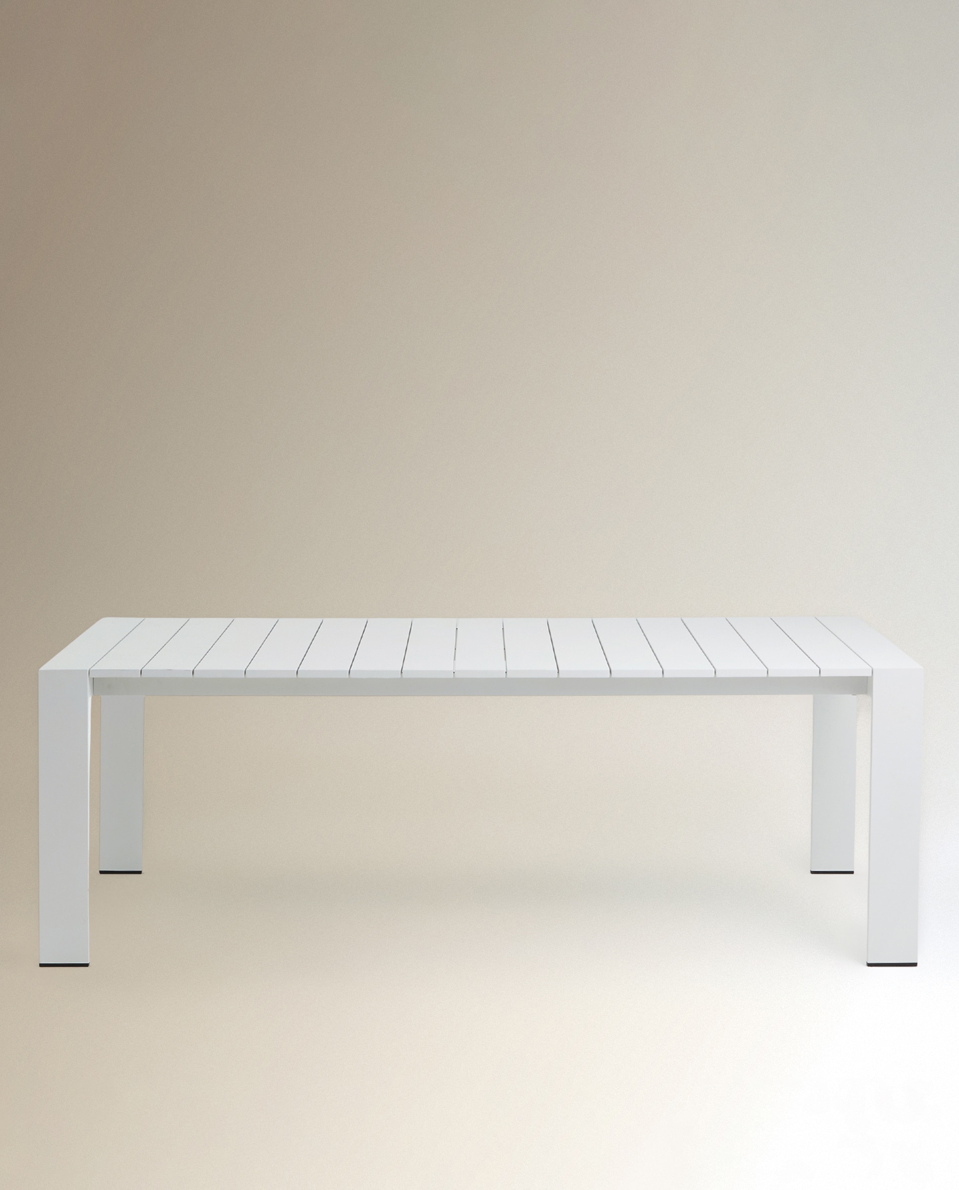 Mesa de jardín de aluminio Manhattan Branco-3
