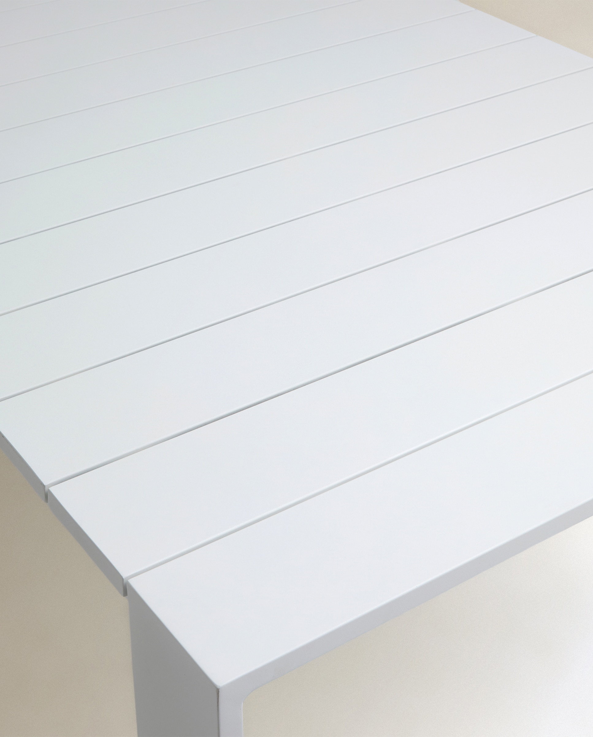 Mesa de jardín de aluminio Manhattan Branco-5