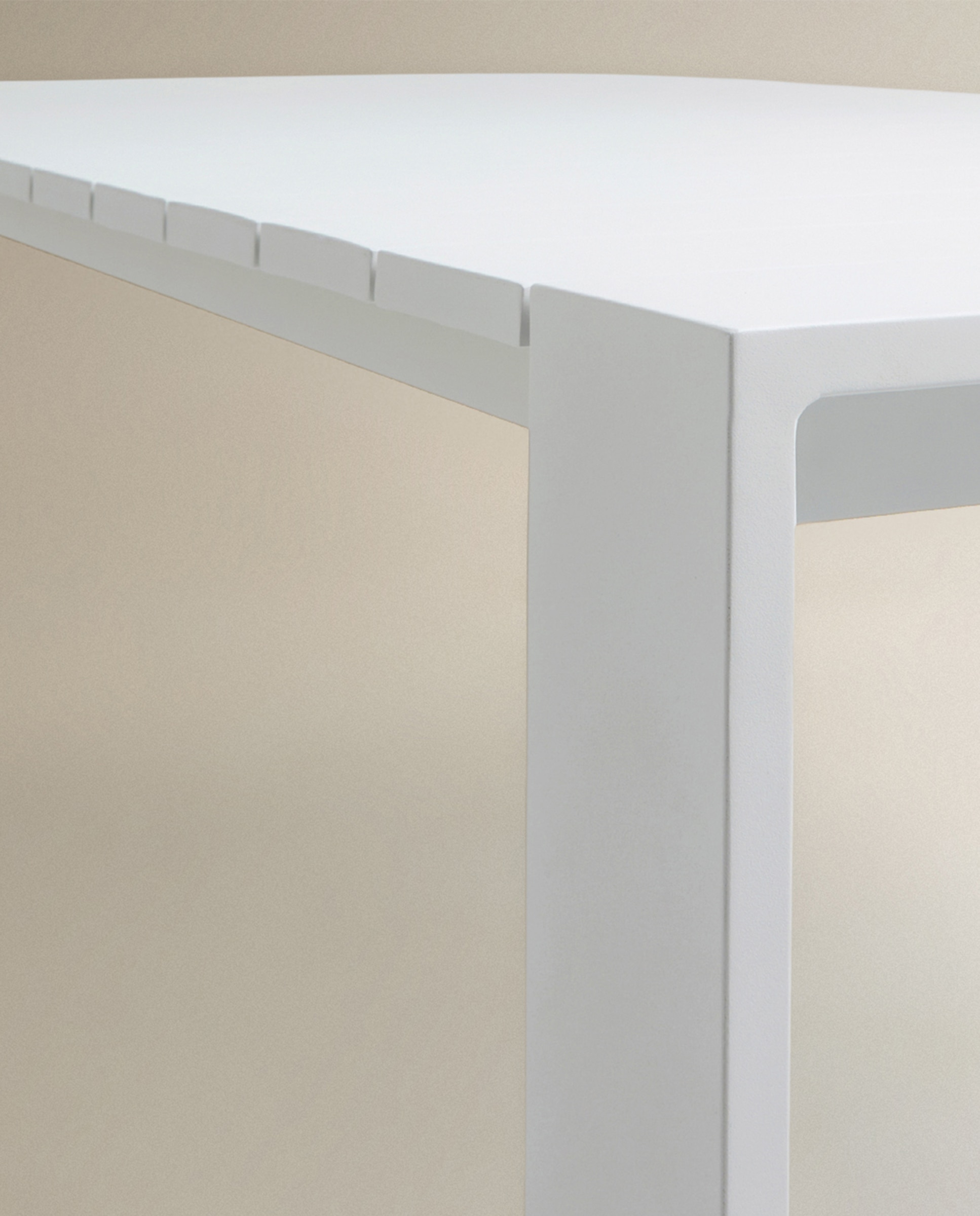 Mesa de jardín de aluminio Manhattan Branco-6