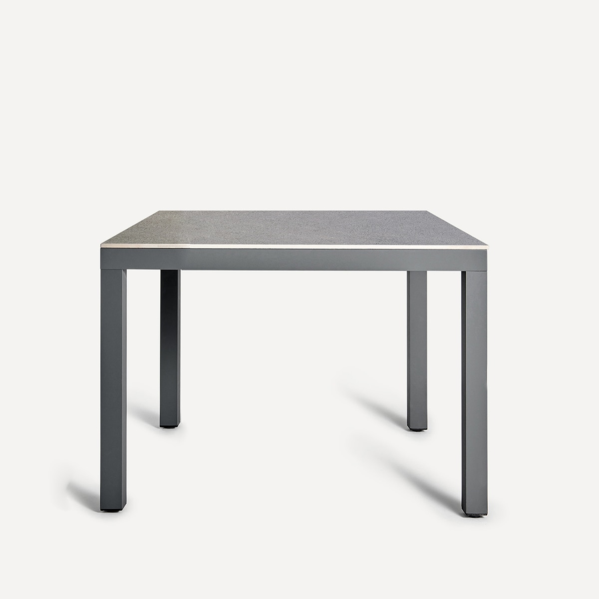 Mesa de Refeições de Jardim Quadrada de Cerâmica Eternal Antracite-2