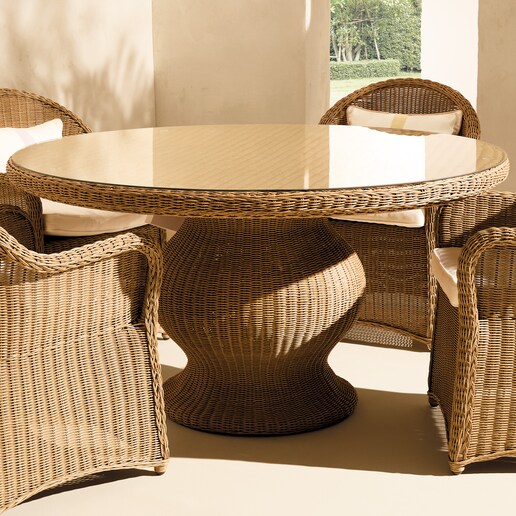 Mesa de jardín redonda Charlotte El Corte Inglés