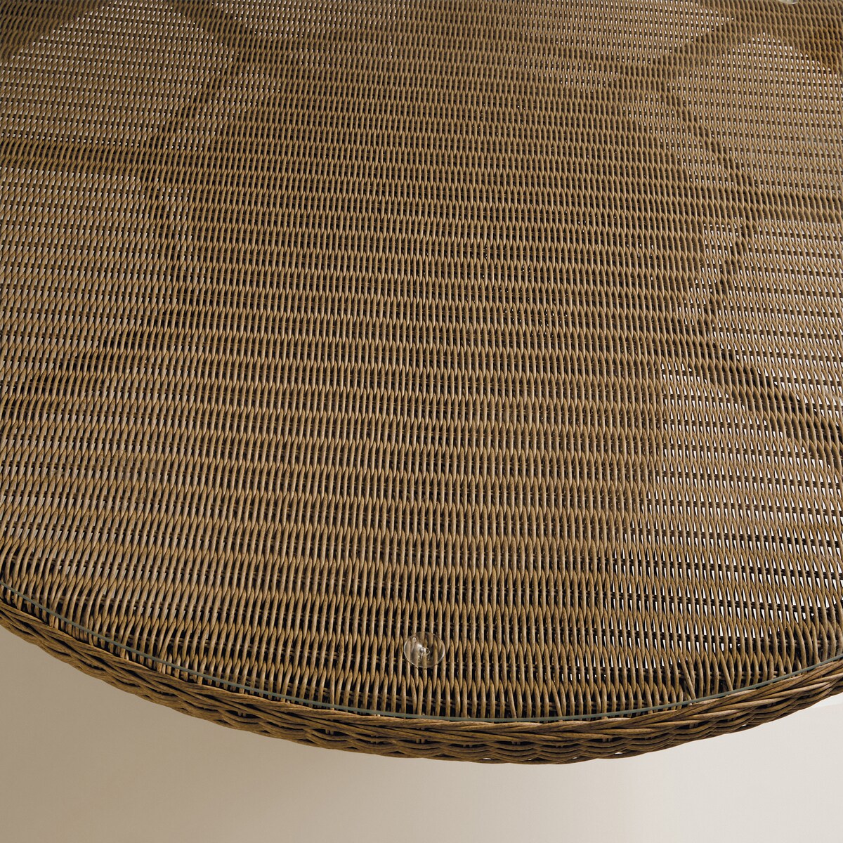 Mesa de Jardim Redonda Charlotte El Corte Inglés Castanho-4