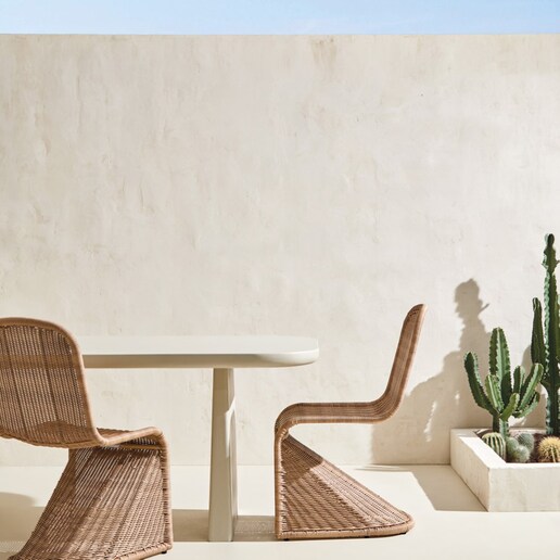 Colección de comedor de jardín mesa Miami y silla Florida El Corte Inglés