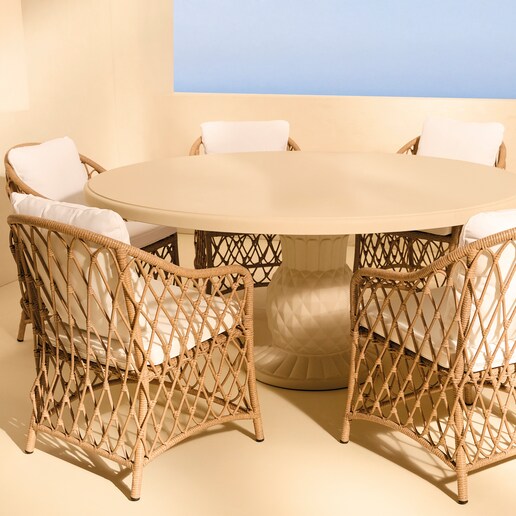 Colección de comedor de jardín mesa Brasil y sillón Calabria El Corte Inglés