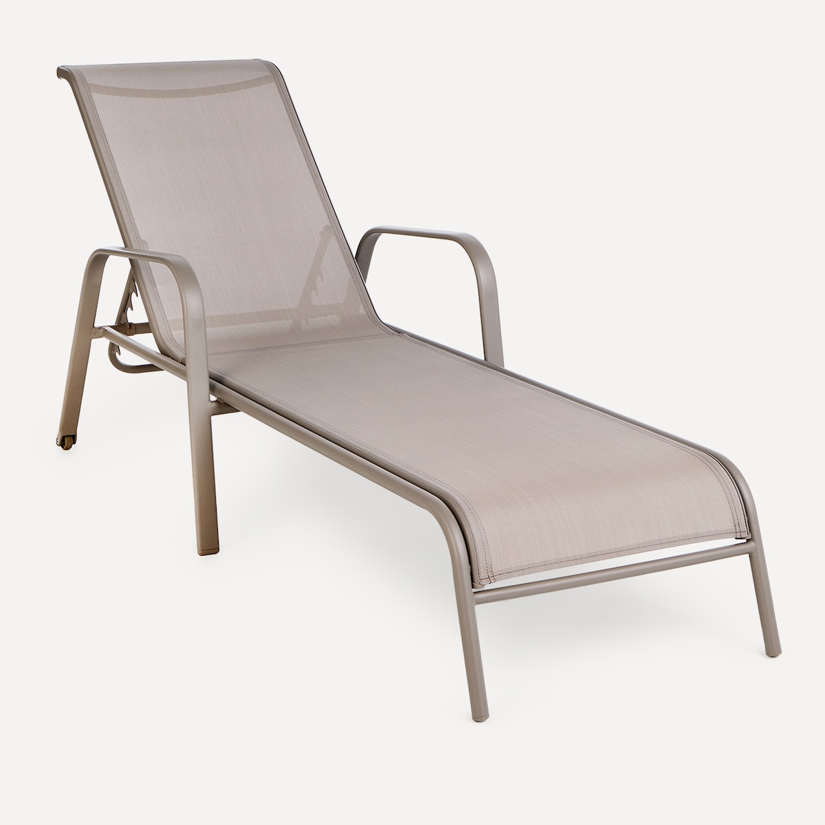 Tumbona de acero New Jonico Basics El Corte Inglés Topo-1