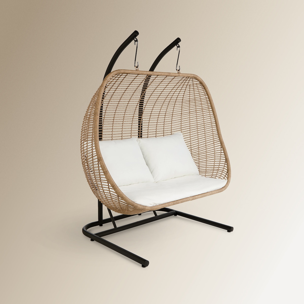 Baloiço de Chão Duplo Timanfaya Natural-3